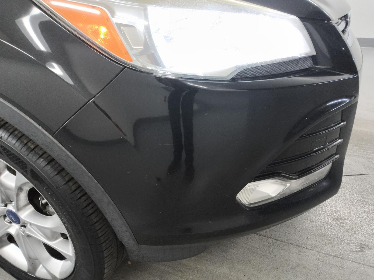 2014 Ford Escape Titanium Black vin: 1FMCU9J93EUA07796 Damage: Front Bumper, Chipped, 4