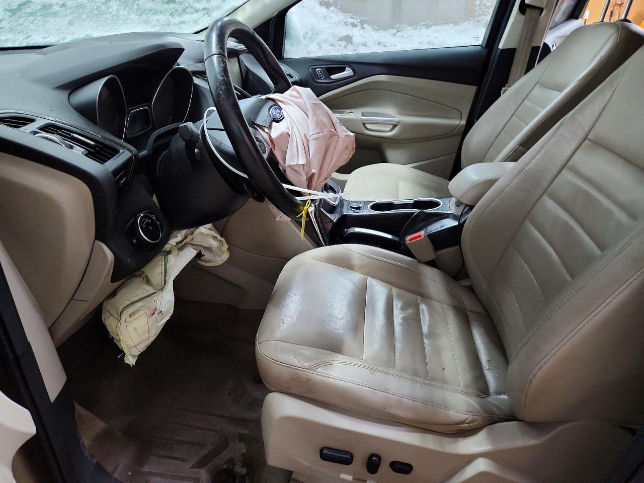 2014 Ford Escape Titanium Burgundy vin: 1FMCU9J93EUA92347
