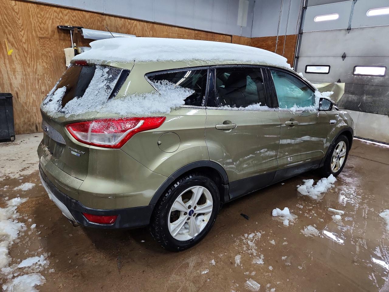 2014 Ford Escape Titanium Burgundy vin: 1FMCU9J93EUA92347