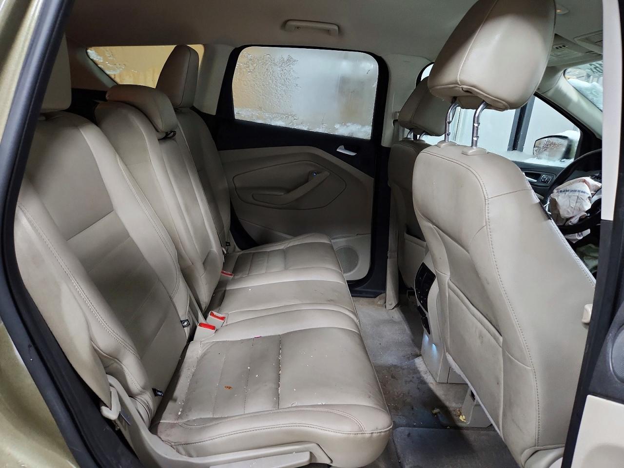2014 Ford Escape Titanium Burgundy vin: 1FMCU9J93EUA92347