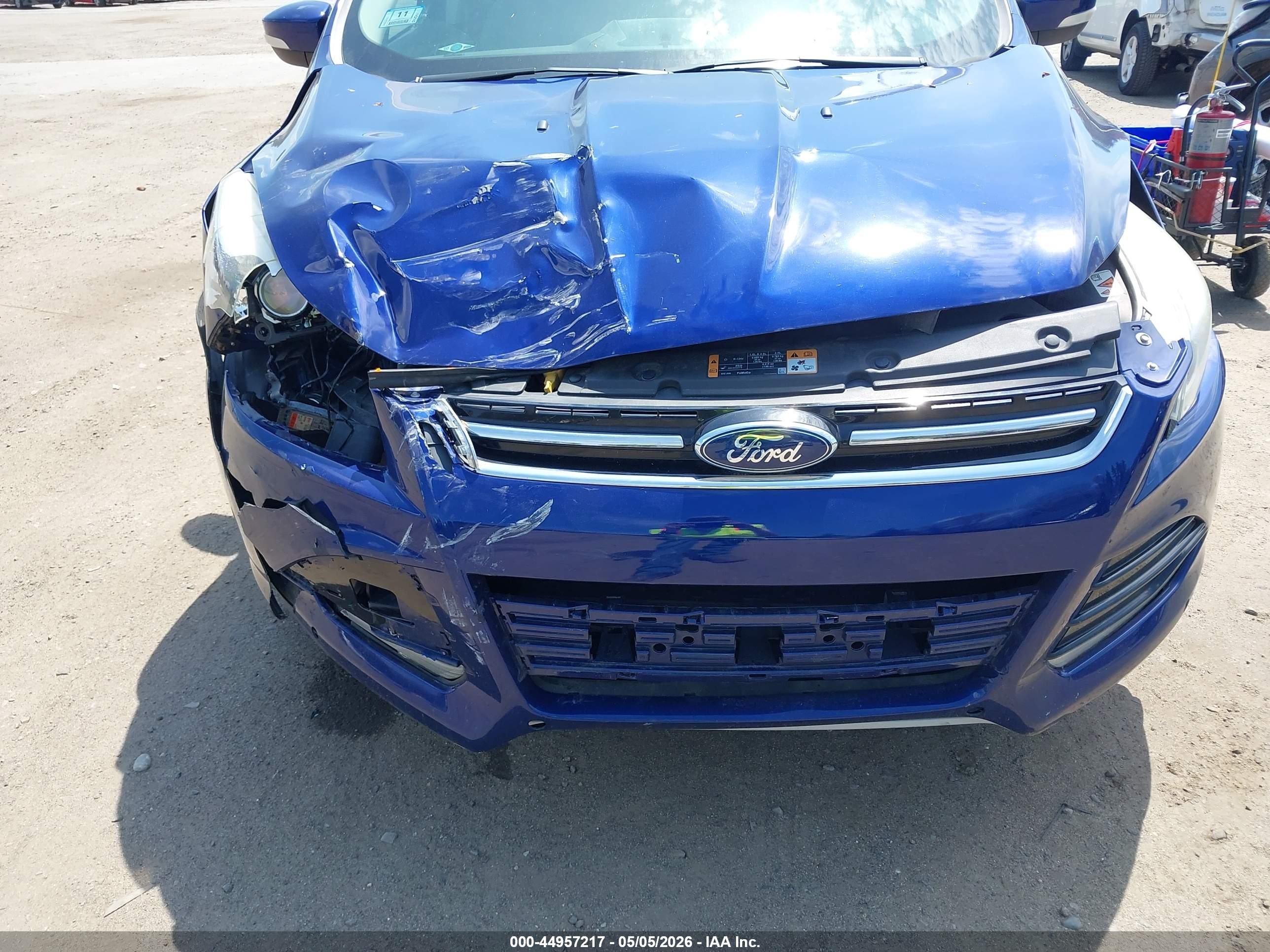2014 Ford Escape Titanium Blue vin: 1FMCU9J93EUB23970