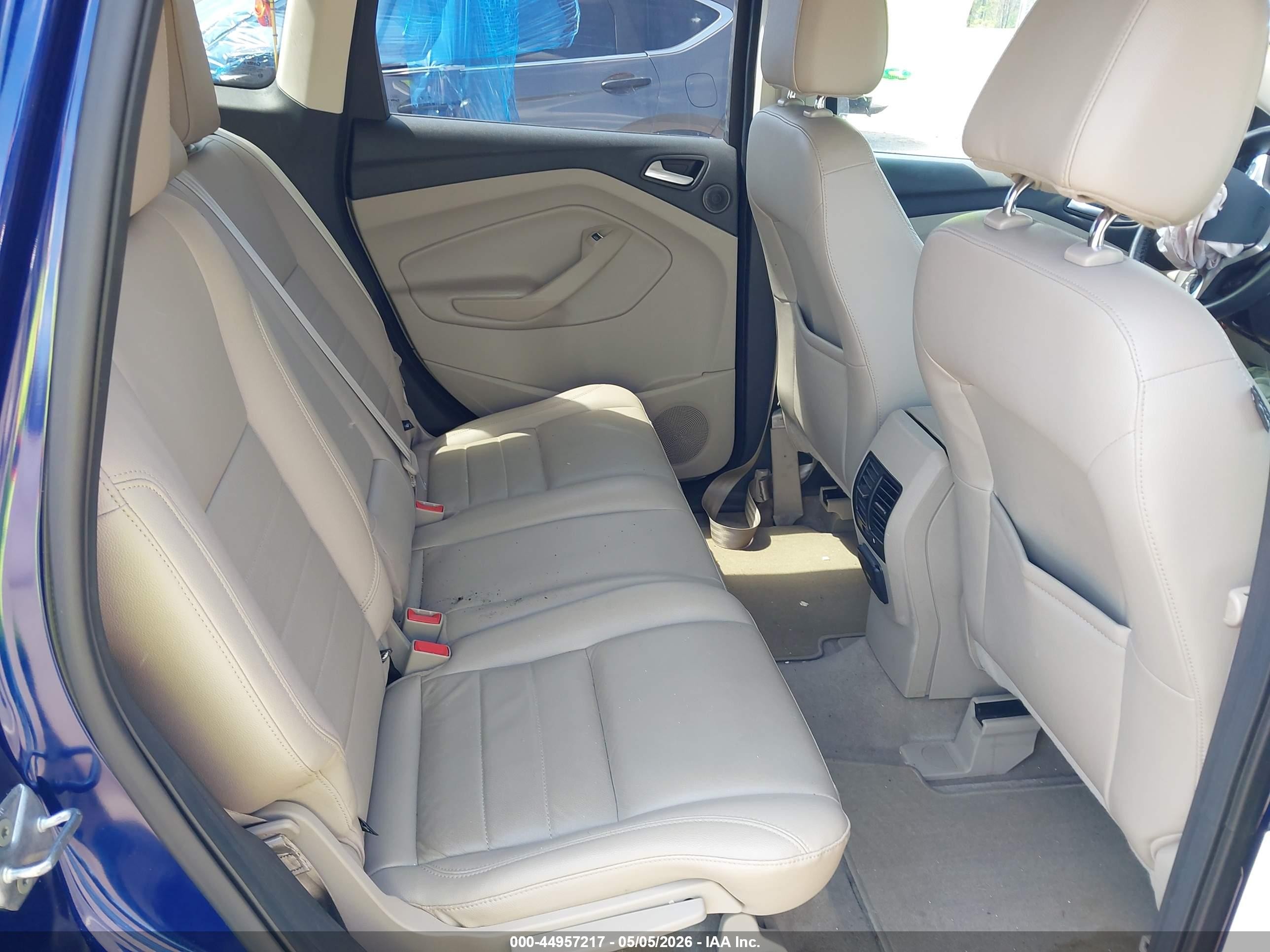 2014 Ford Escape Titanium Blue vin: 1FMCU9J93EUB23970
