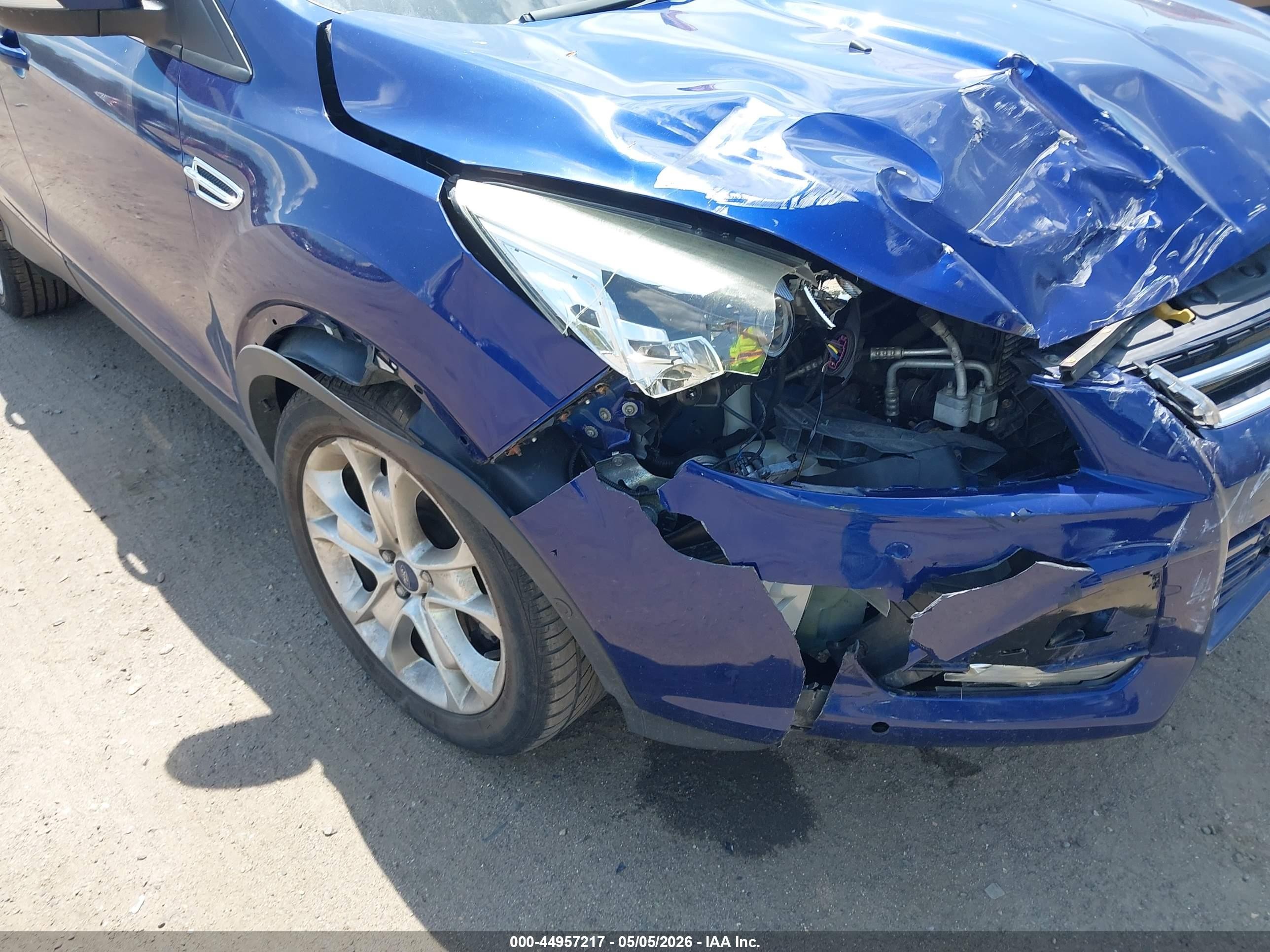 2014 Ford Escape Titanium Blue vin: 1FMCU9J93EUB23970