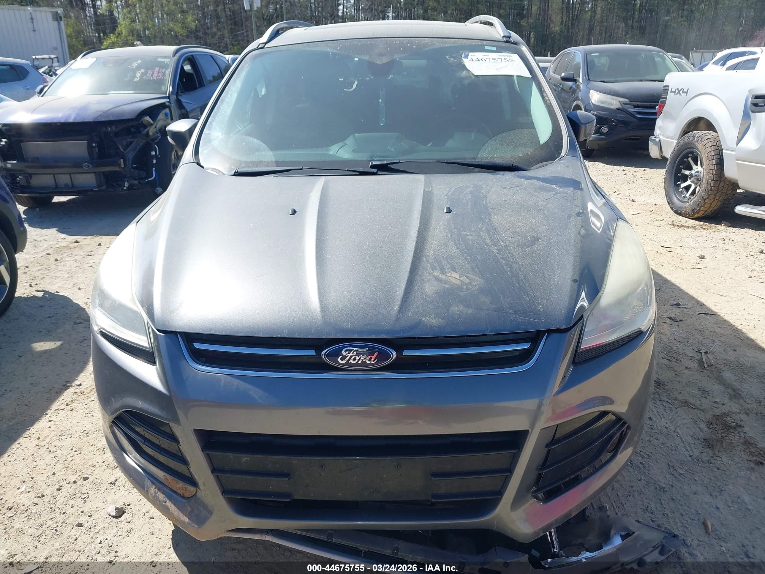 2014 Ford Escape Titanium Gray vin: 1FMCU9J93EUB75440