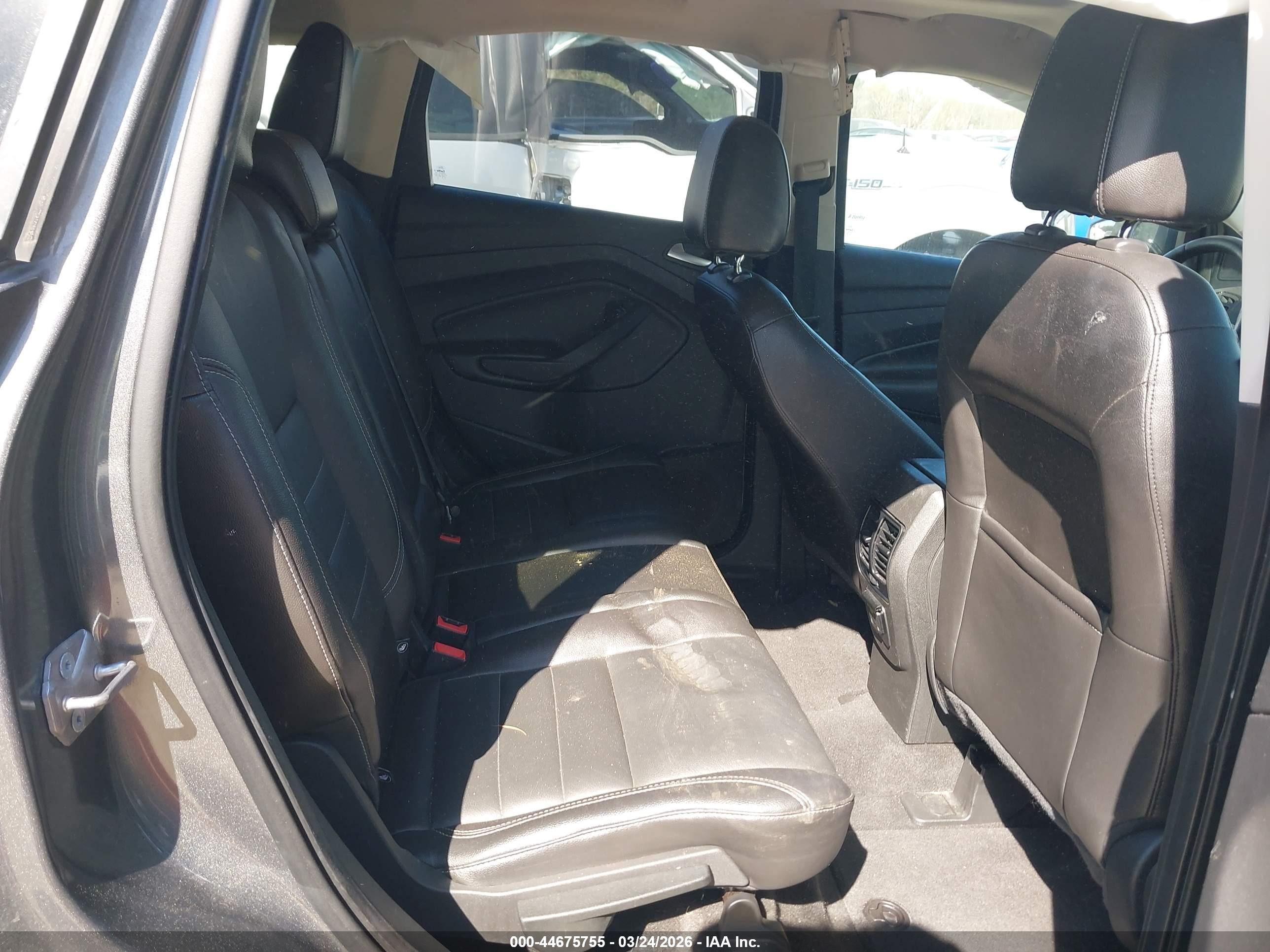 2014 Ford Escape Titanium Gray vin: 1FMCU9J93EUB75440