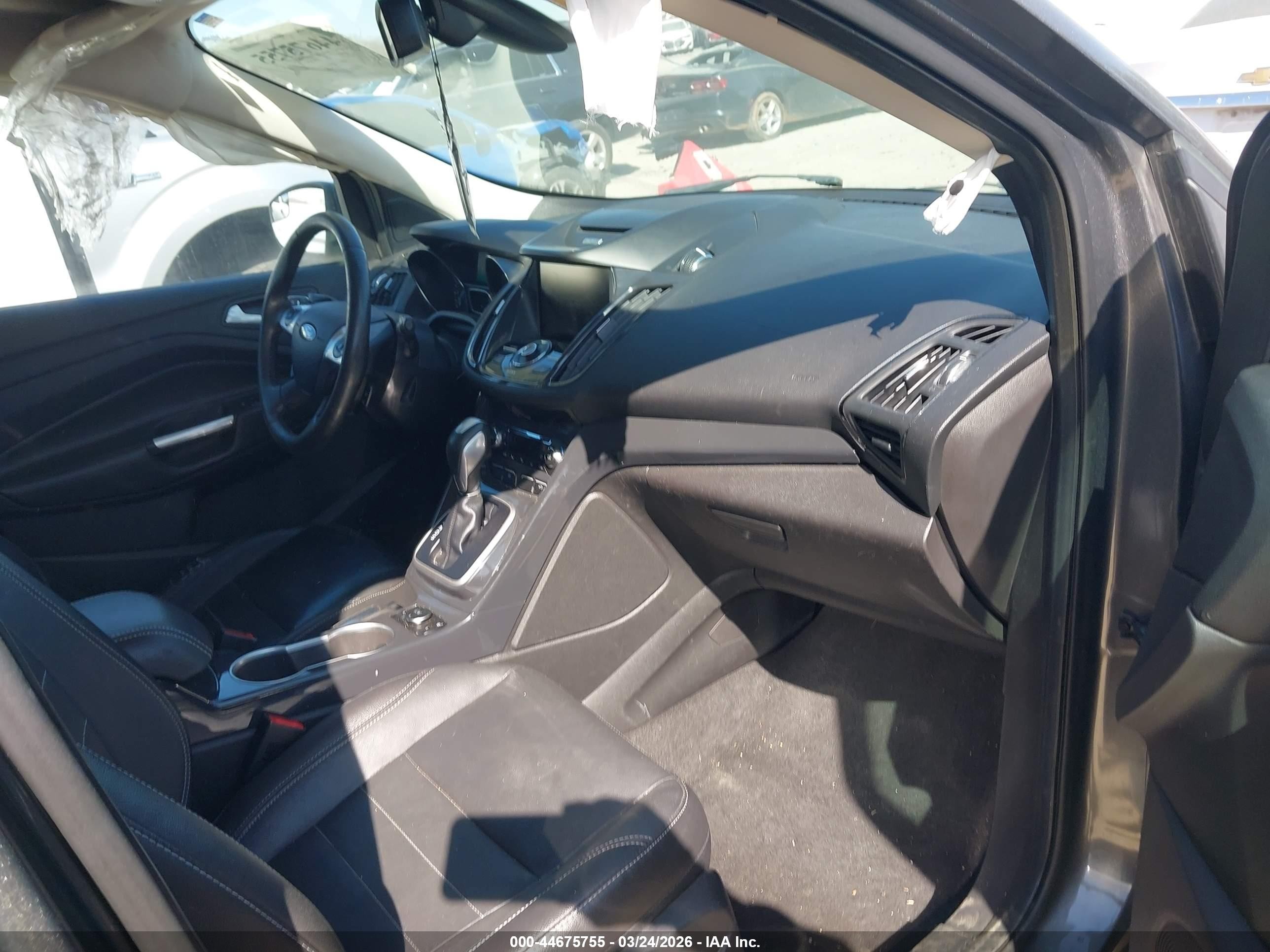 2014 Ford Escape Titanium Gray vin: 1FMCU9J93EUB75440