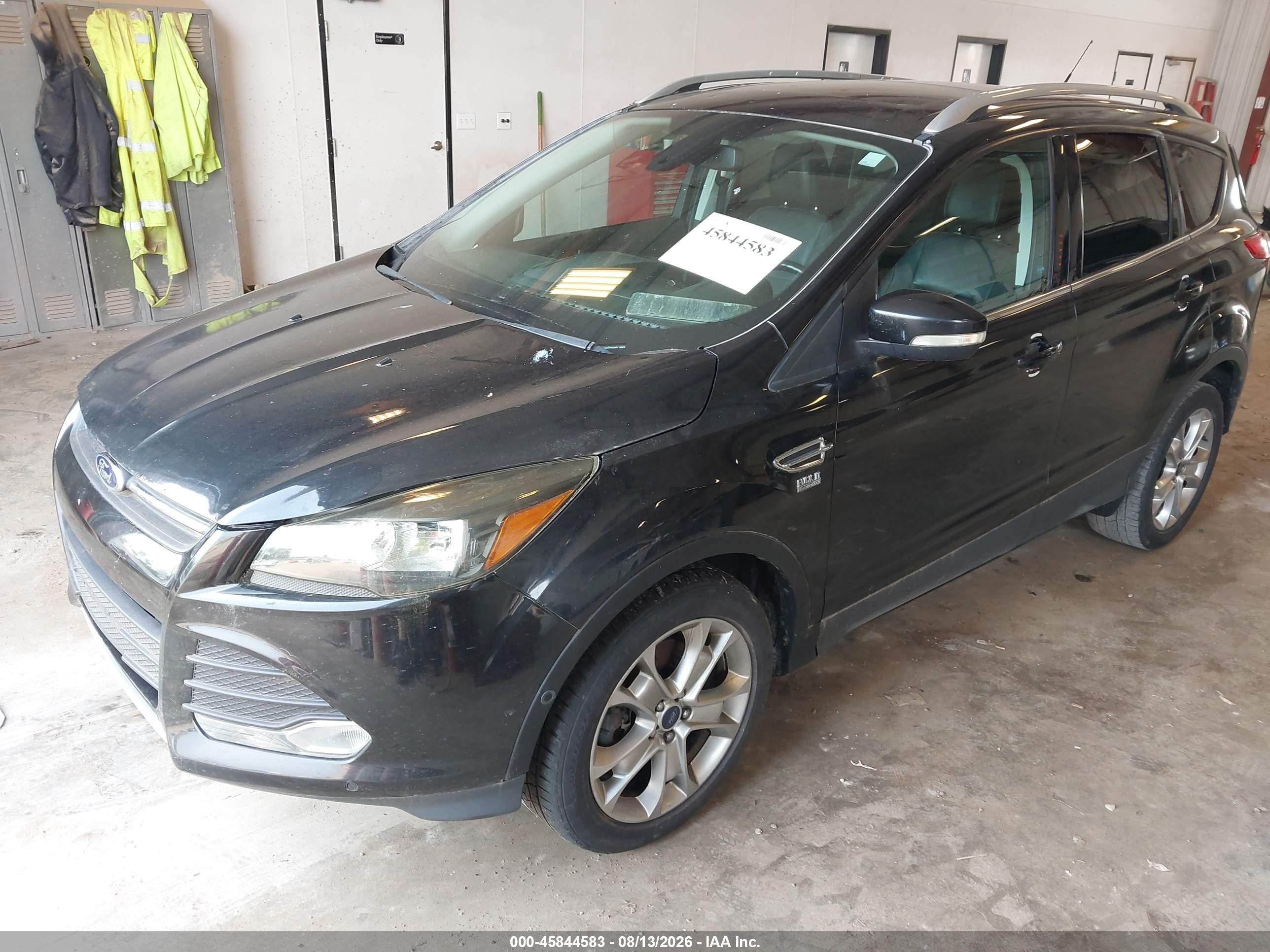 2014 Ford Escape Titanium Black vin: 1FMCU9J93EUC58463