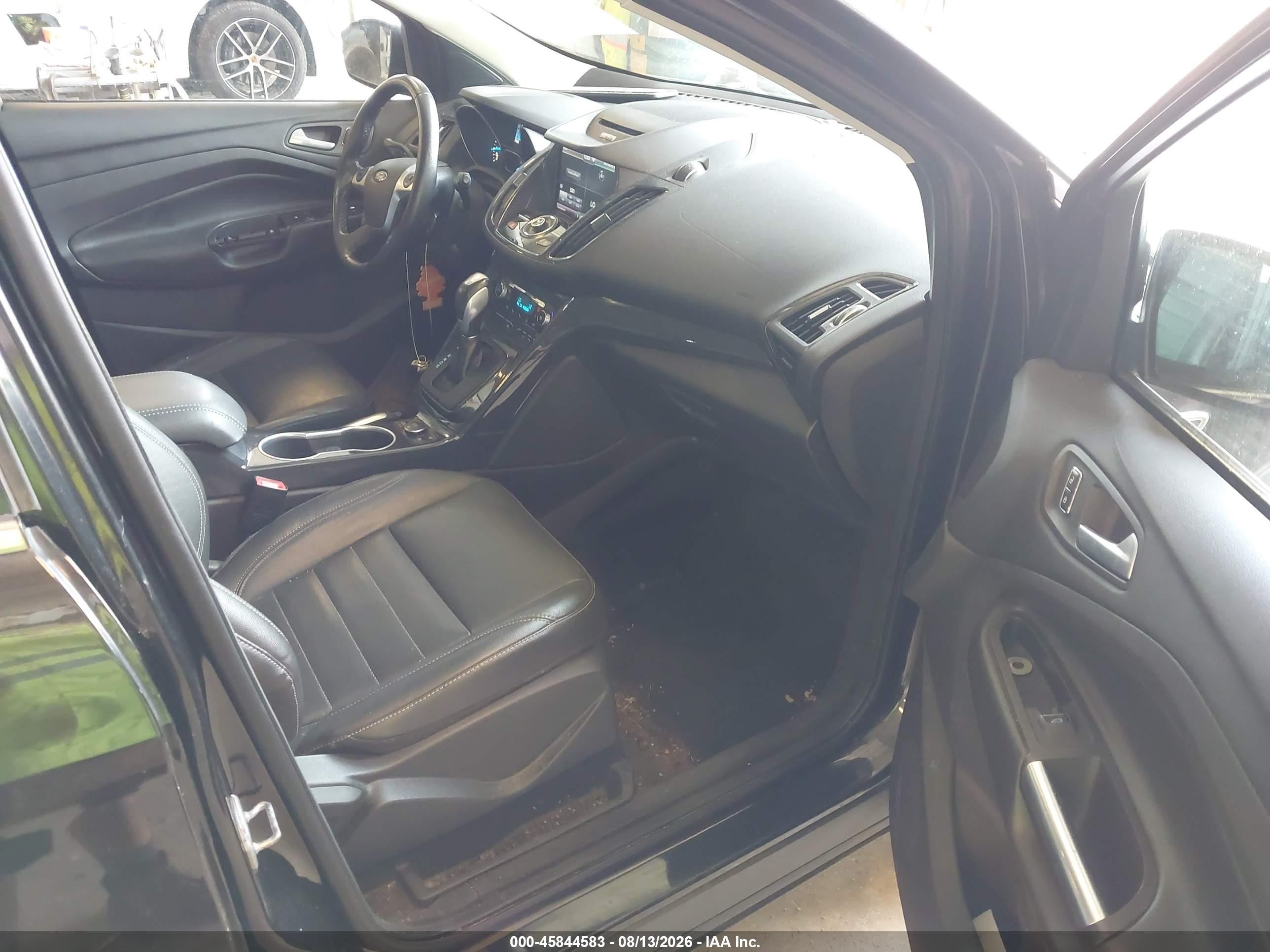 2014 Ford Escape Titanium Black vin: 1FMCU9J93EUC58463