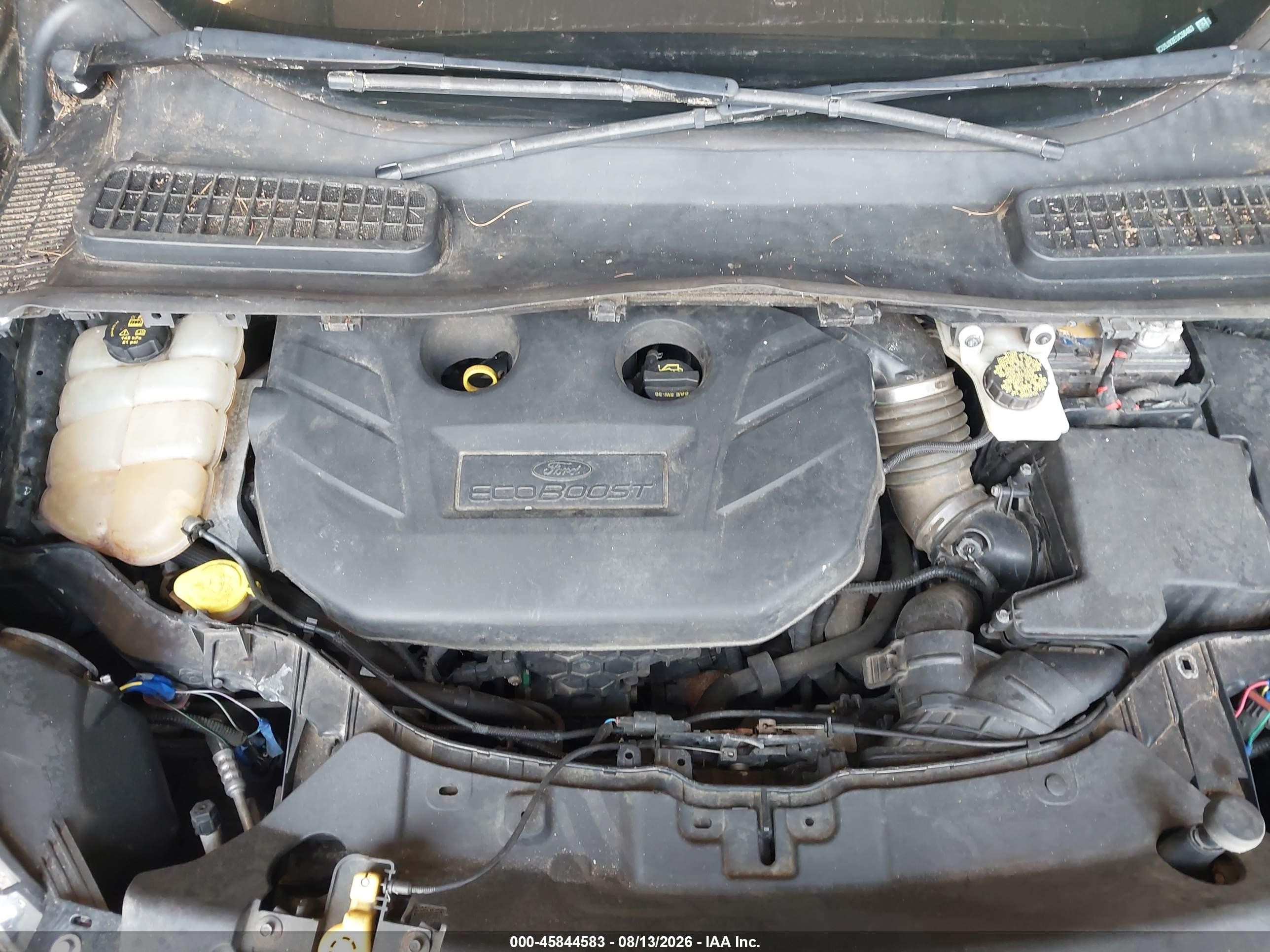 2014 Ford Escape Titanium Black vin: 1FMCU9J93EUC58463
