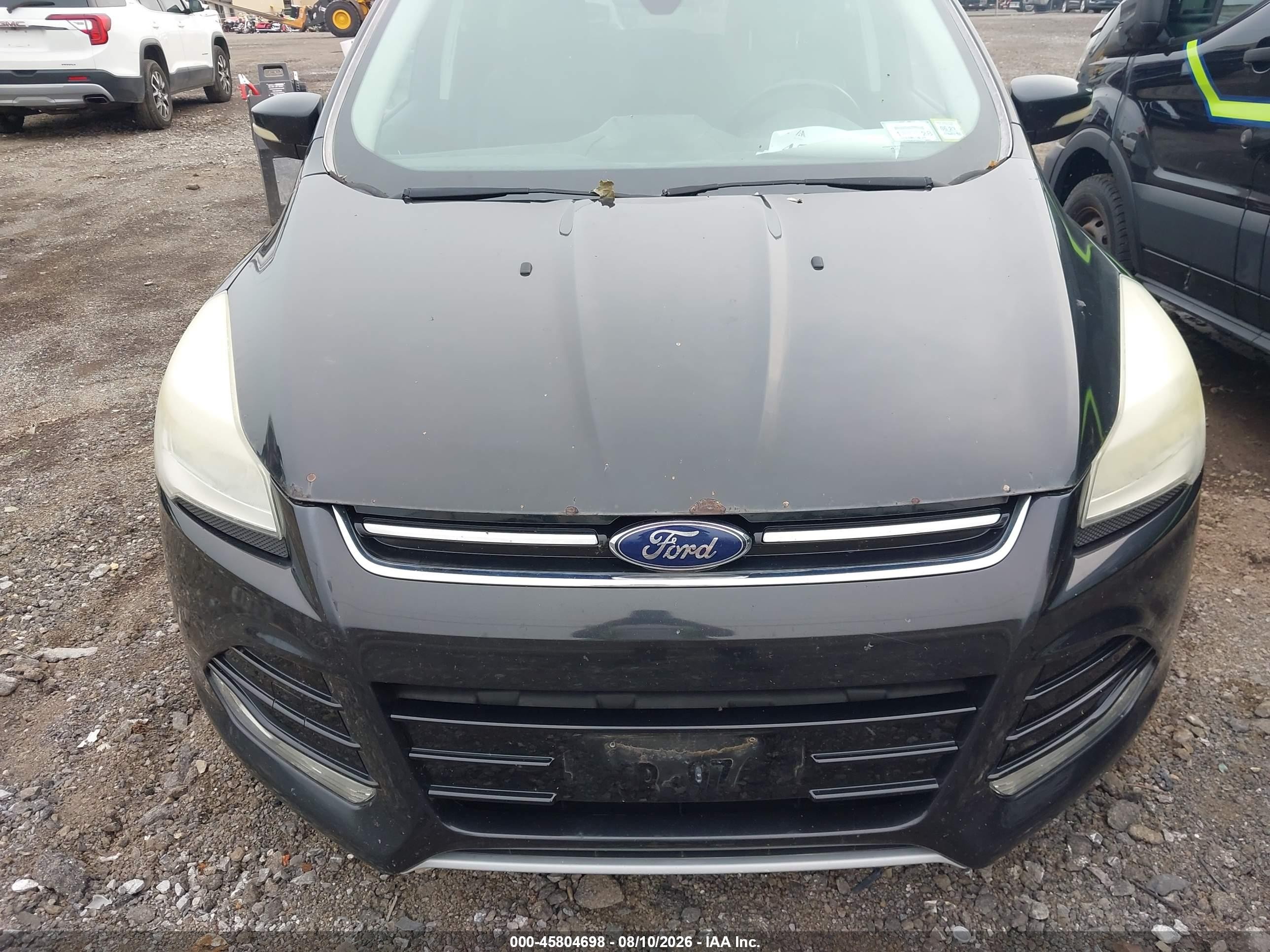 2014 Ford Escape Titanium Black vin: 1FMCU9J93EUC64277