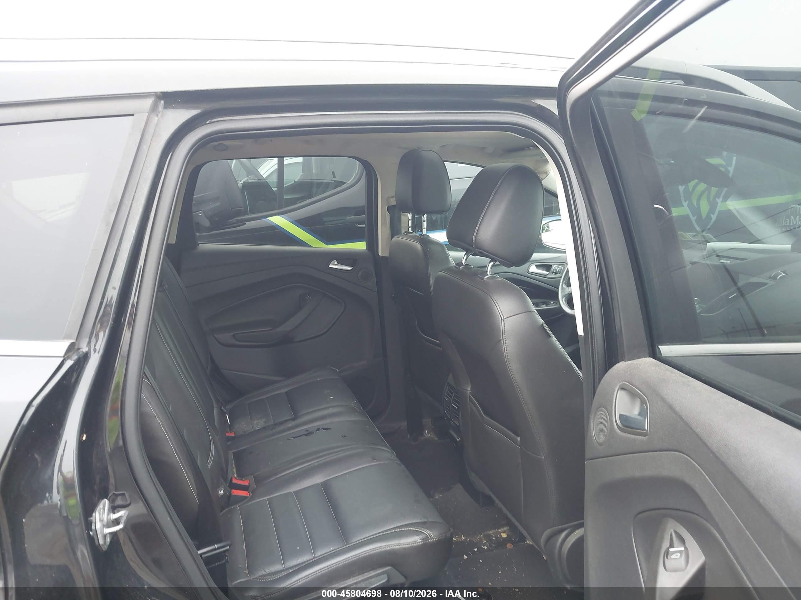 2014 Ford Escape Titanium Black vin: 1FMCU9J93EUC64277