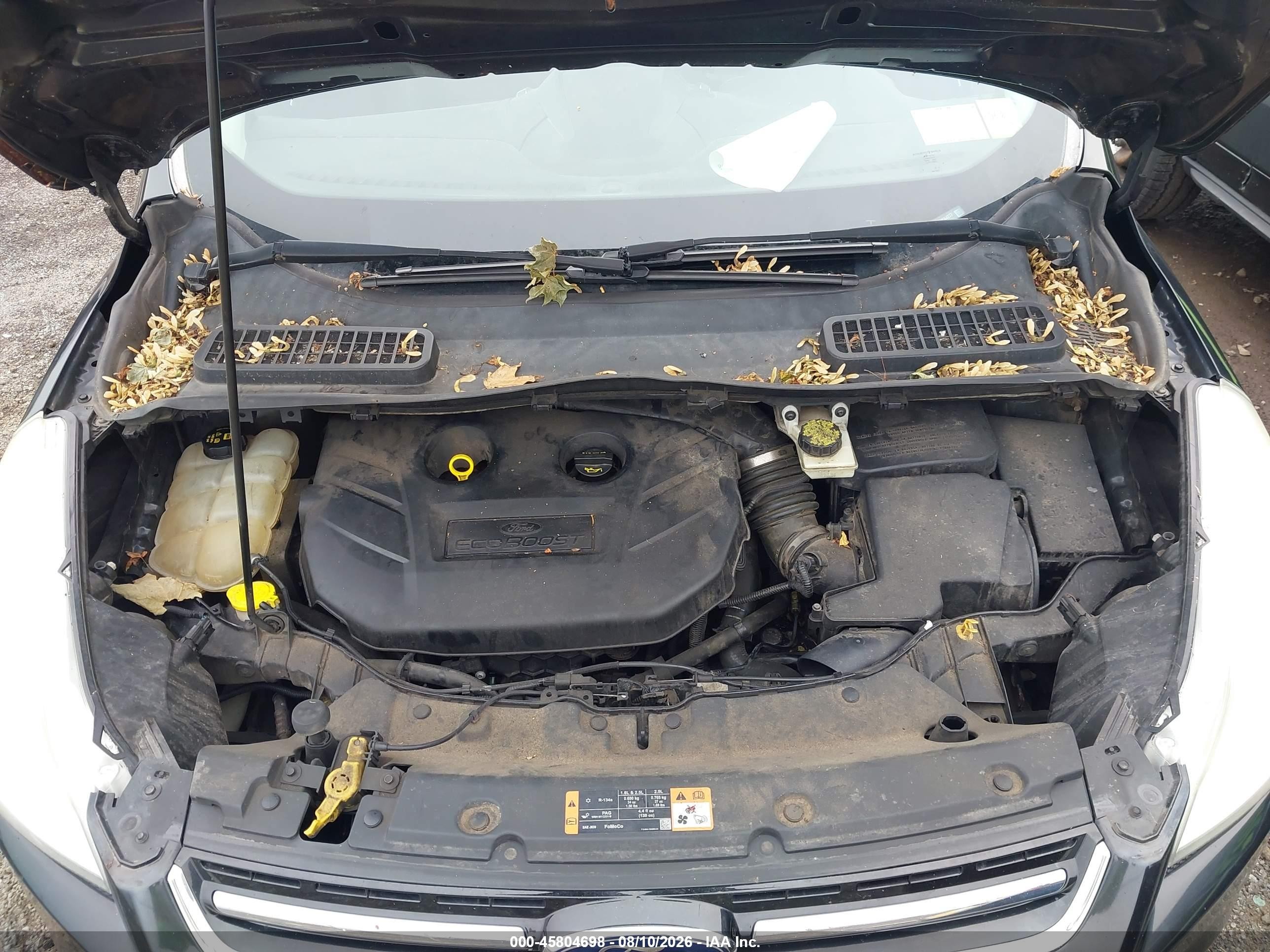 2014 Ford Escape Titanium Black vin: 1FMCU9J93EUC64277