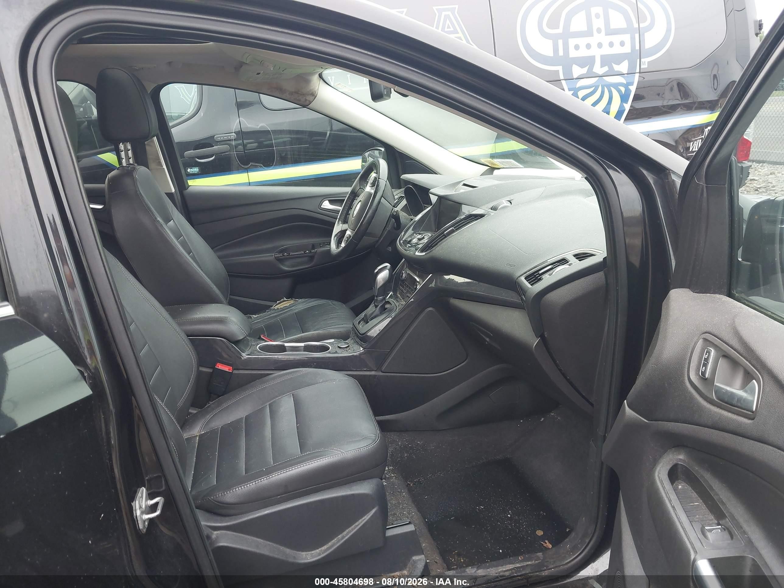2014 Ford Escape Titanium Black vin: 1FMCU9J93EUC64277