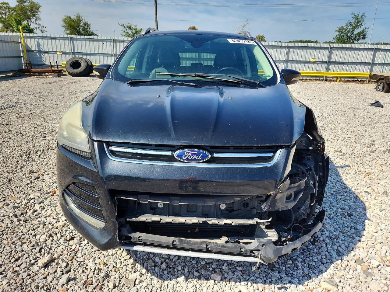 2014 Ford Escape Titanium Черный vin: 1FMCU9J93EUD00971