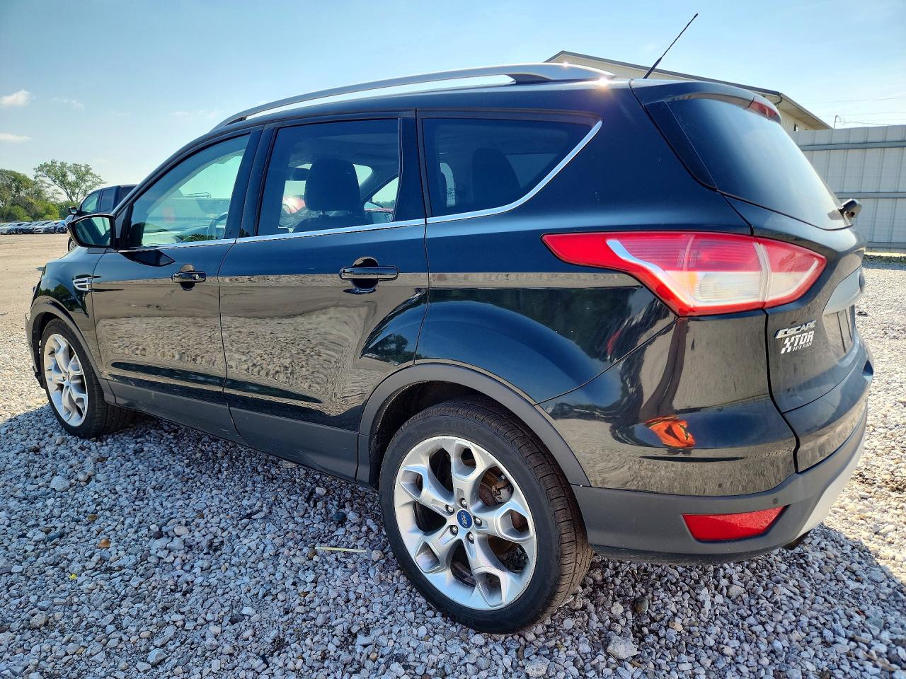 2014 Ford Escape Titanium Черный vin: 1FMCU9J93EUD00971