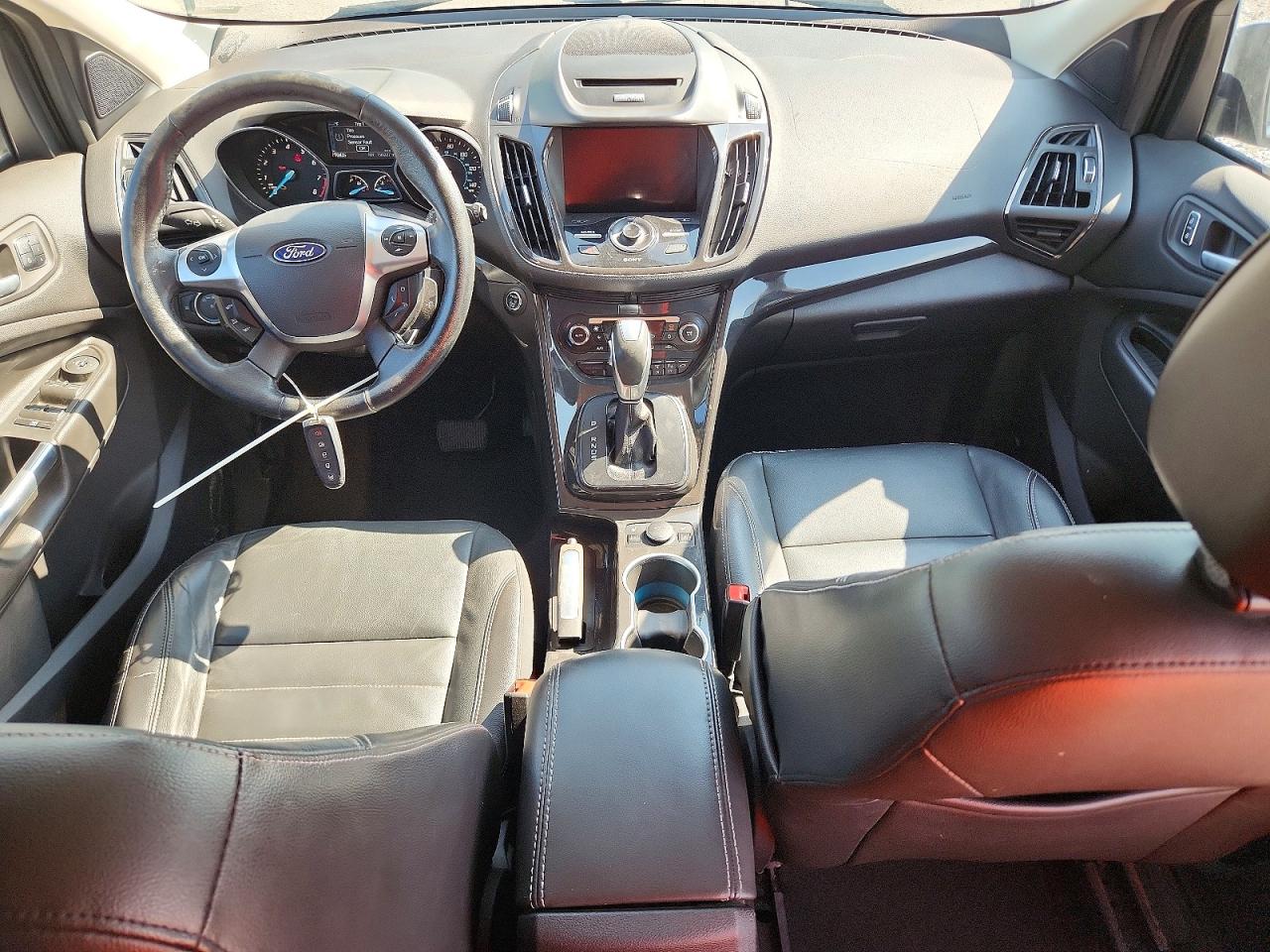 2014 Ford Escape Titanium Черный vin: 1FMCU9J93EUD00971