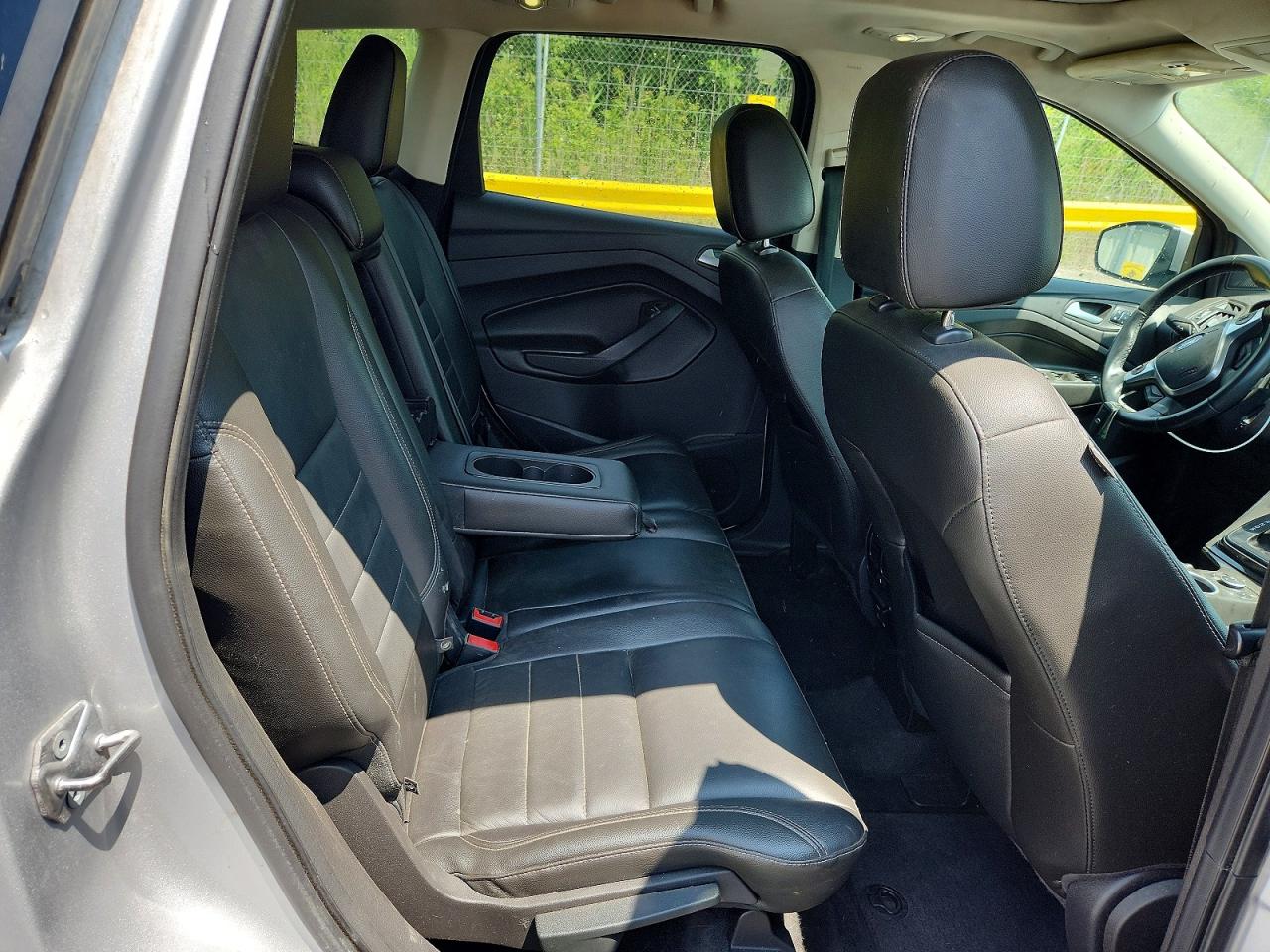 2014 Ford Escape Titanium Silver vin: 1FMCU9J93EUD08178