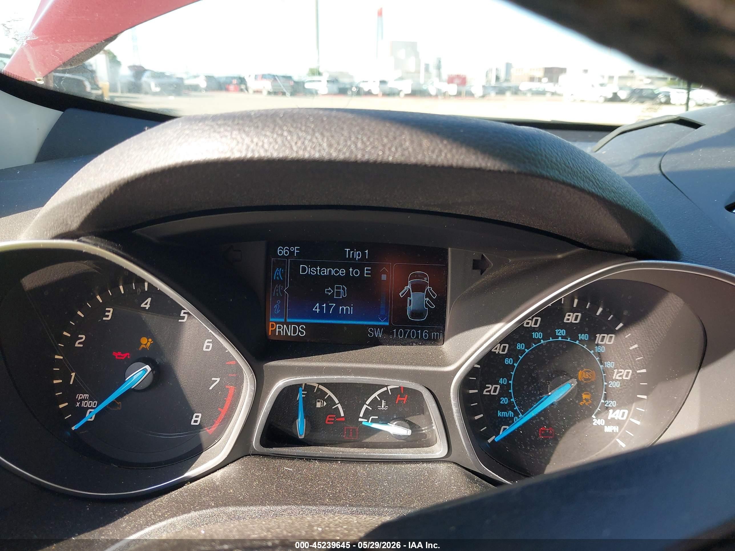 2014 Ford Escape Titanium Orange vin: 1FMCU9J93EUD23425