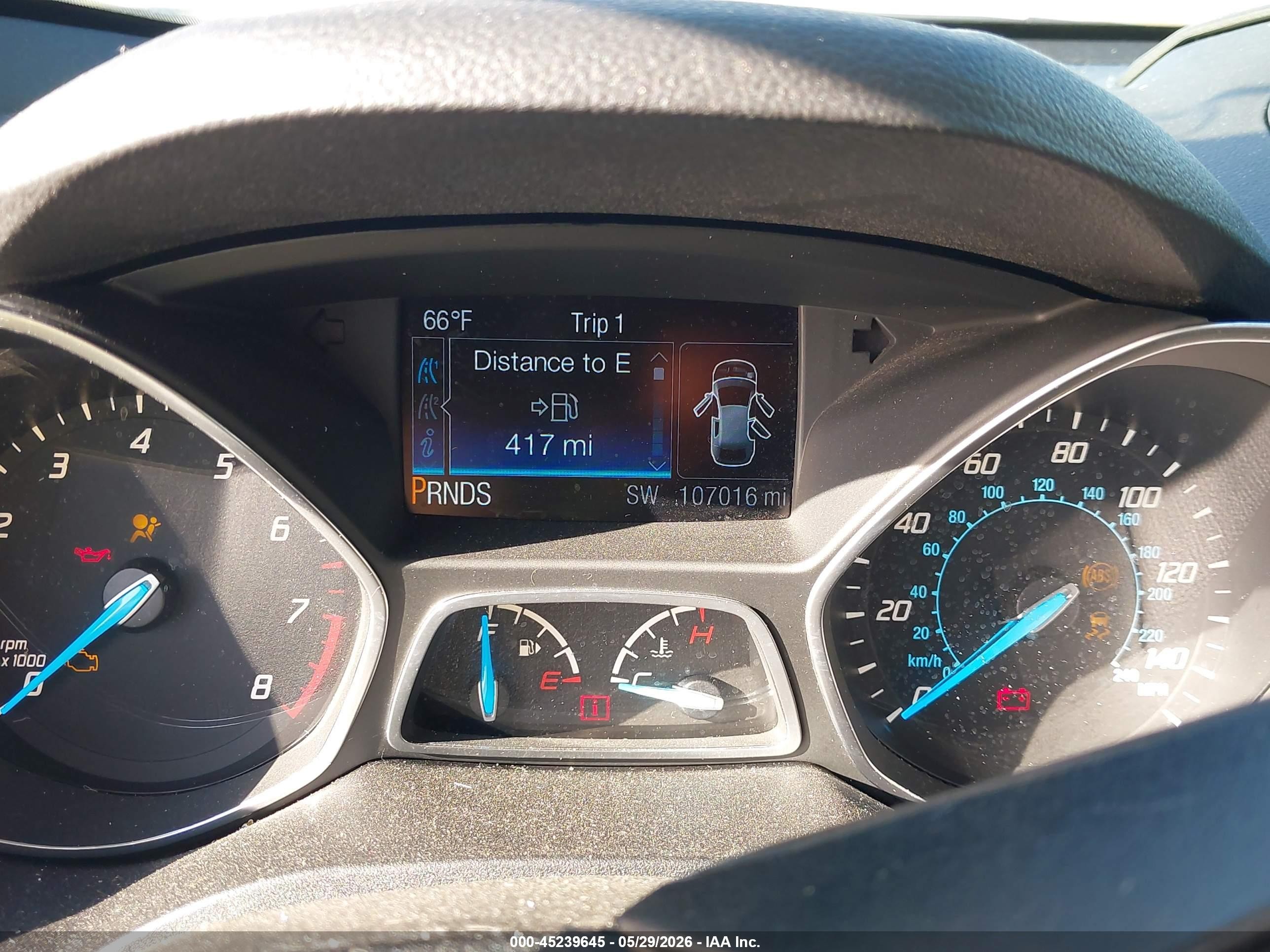 2014 Ford Escape Titanium Orange vin: 1FMCU9J93EUD23425
