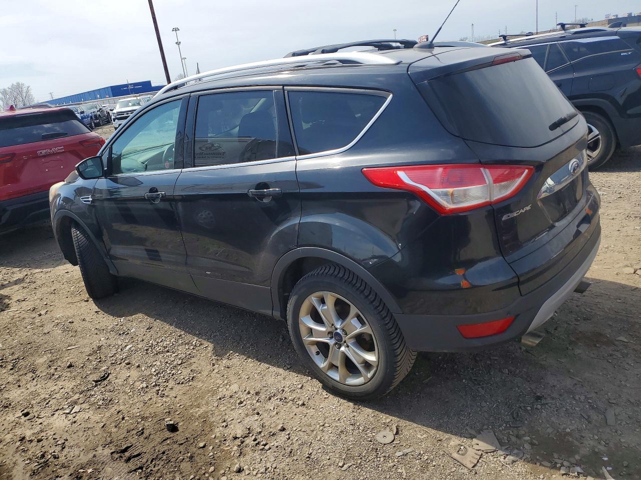 2014 Ford Escape Titanium Black vin: 1FMCU9J93EUD28172
