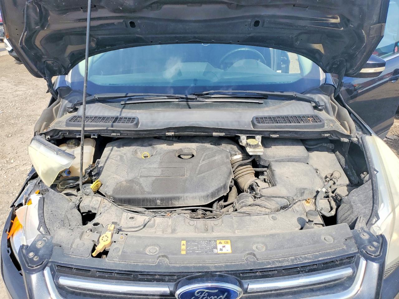 2014 Ford Escape Titanium Black vin: 1FMCU9J93EUD28172