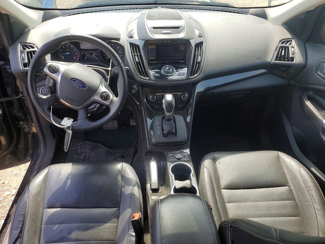2014 Ford Escape Titanium Black vin: 1FMCU9J93EUD28172