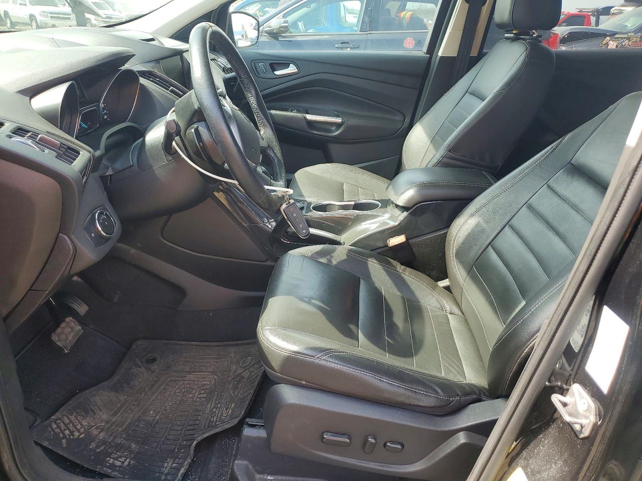 2014 Ford Escape Titanium Black vin: 1FMCU9J93EUD28172