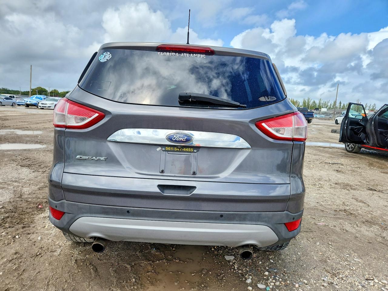2014 Ford Escape Titanium Gray vin: 1FMCU9J93EUD47790