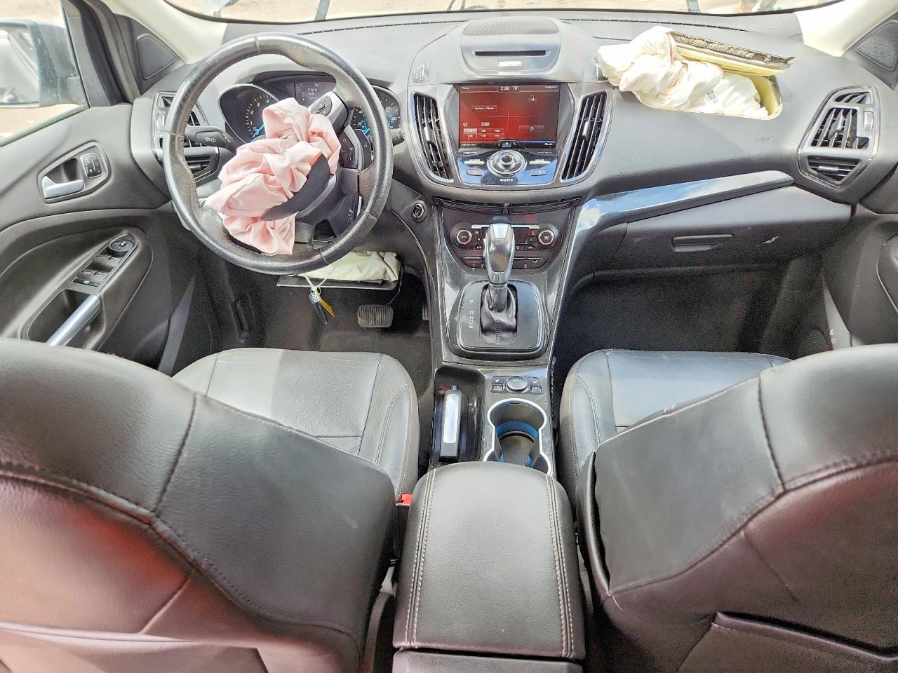 2014 Ford Escape Titanium Gray vin: 1FMCU9J93EUD47790