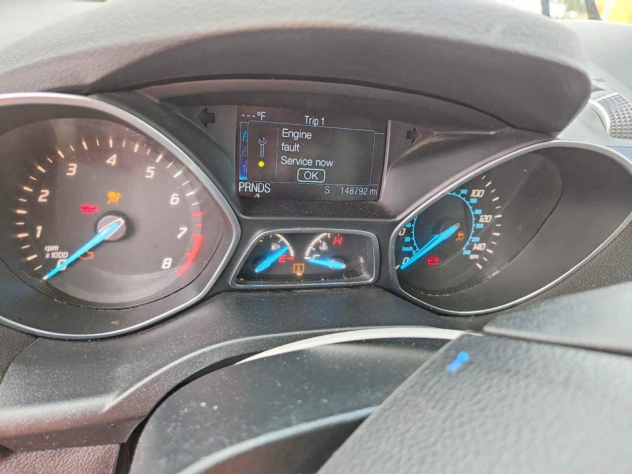 2014 Ford Escape Titanium Gray vin: 1FMCU9J93EUD47790