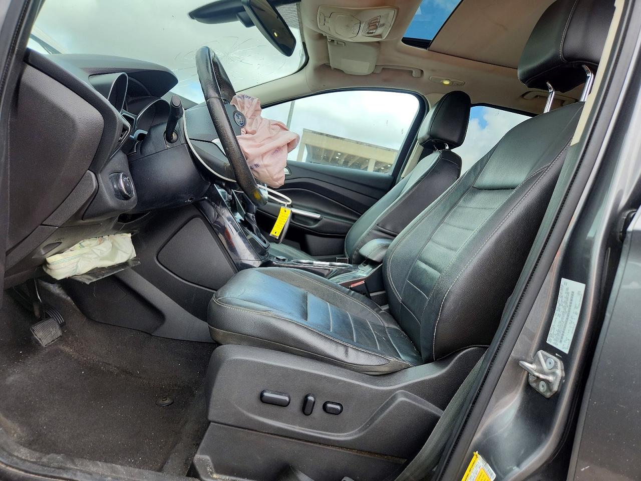 2014 Ford Escape Titanium Gray vin: 1FMCU9J93EUD47790