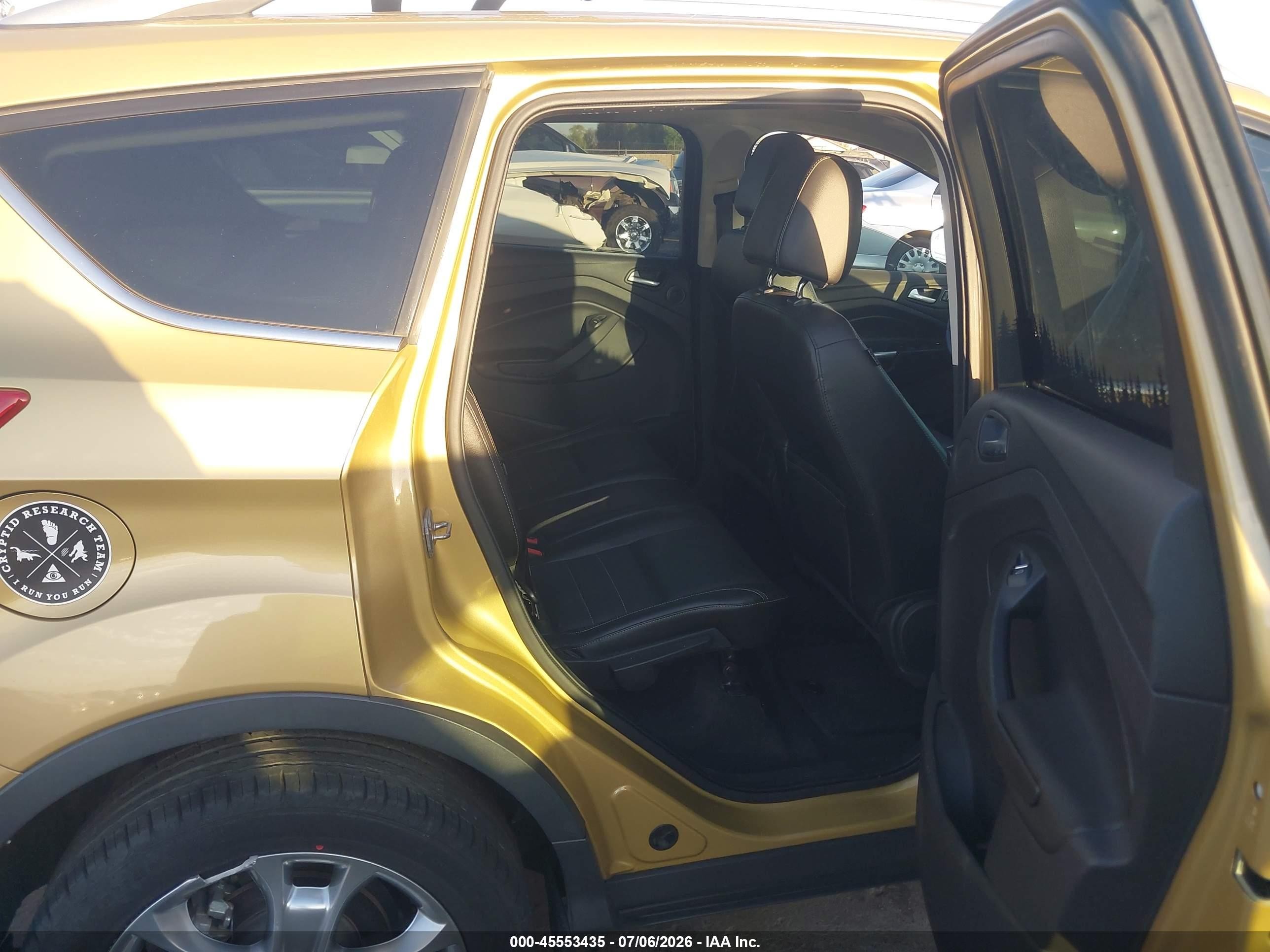 2014 Ford Escape Titanium Gold vin: 1FMCU9J93EUD88100