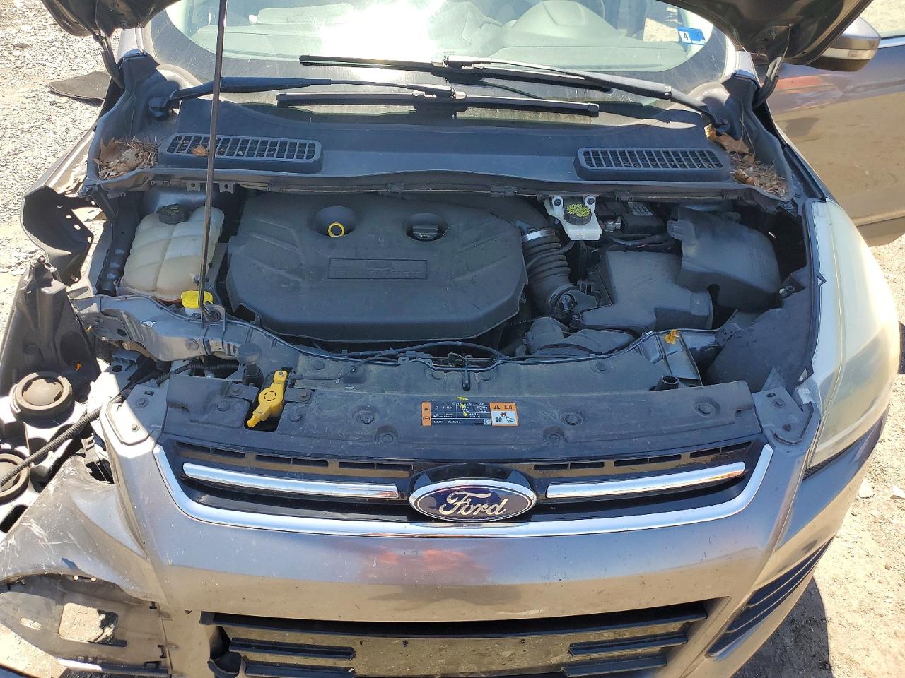 2014 Ford Escape Titanium Серый vin: 1FMCU9J93EUE47789