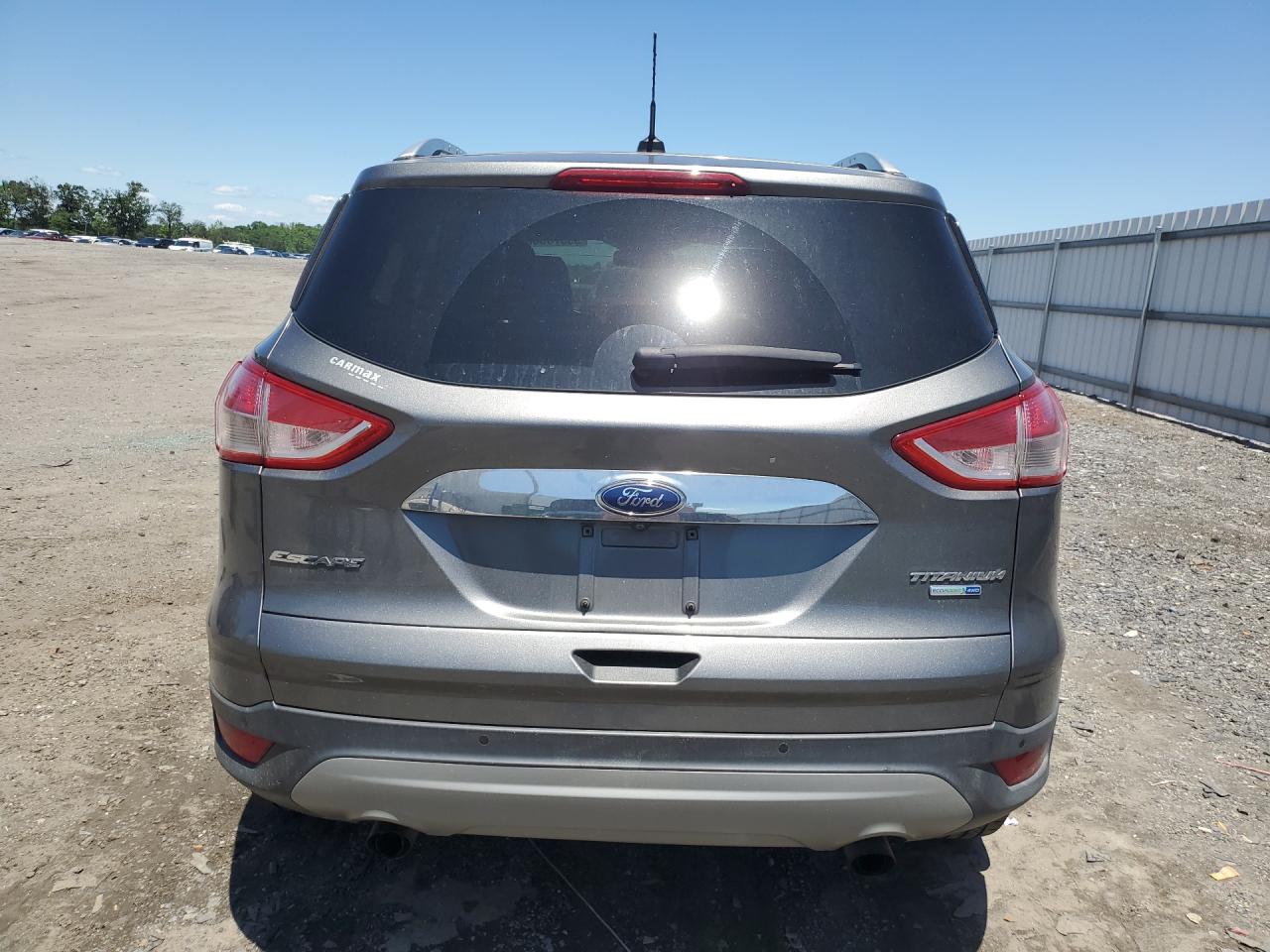 2014 Ford Escape Titanium Серый vin: 1FMCU9J93EUE47789