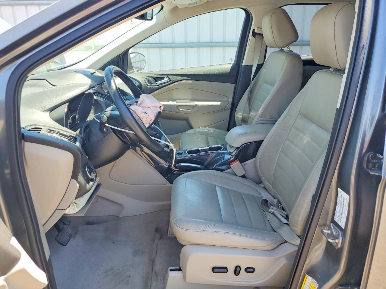 2014 Ford Escape Titanium Серый vin: 1FMCU9J93EUE47789