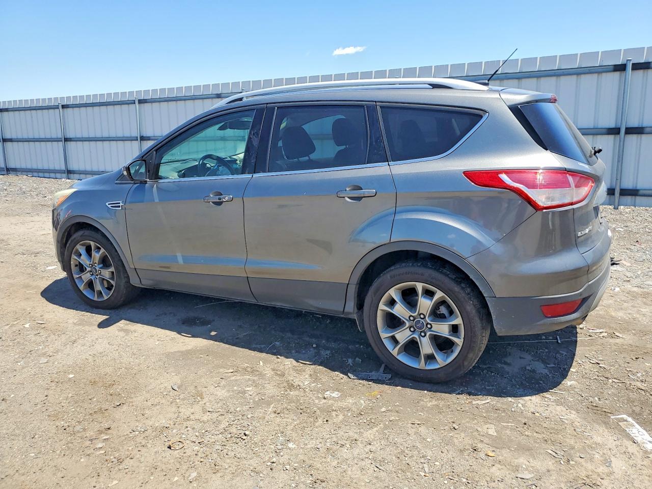 2014 Ford Escape Titanium Серый vin: 1FMCU9J93EUE47789