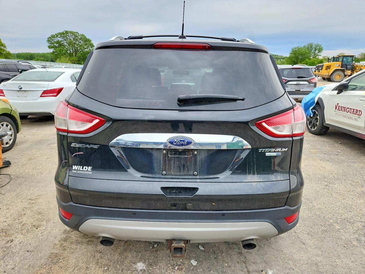 2015 Ford Escape Titanium Black vin: 1FMCU9J93FUA70558