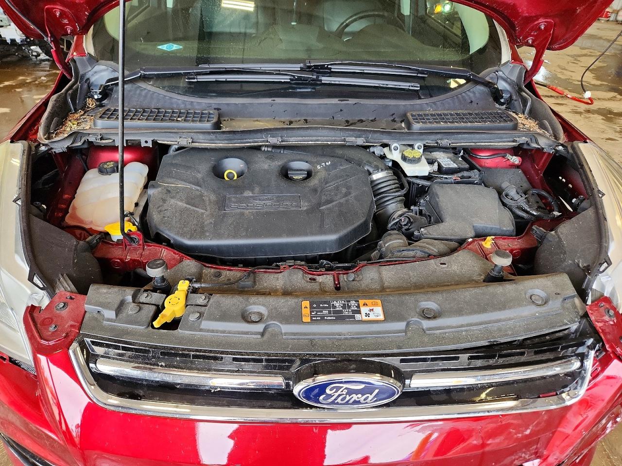 2015 Ford Escape Titanium Red vin: 1FMCU9J93FUA78952
