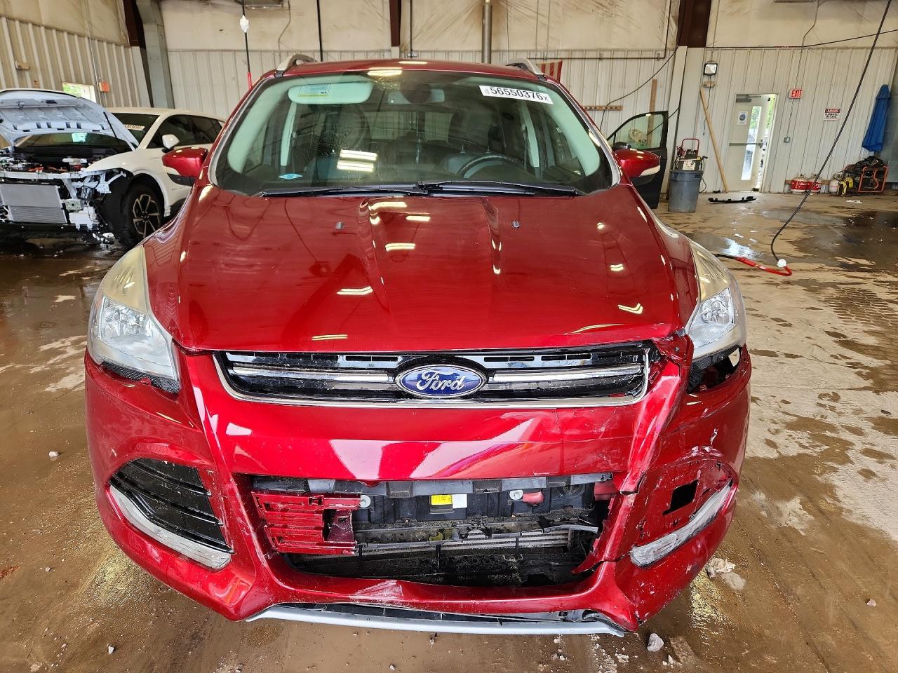 2015 Ford Escape Titanium Red vin: 1FMCU9J93FUA78952