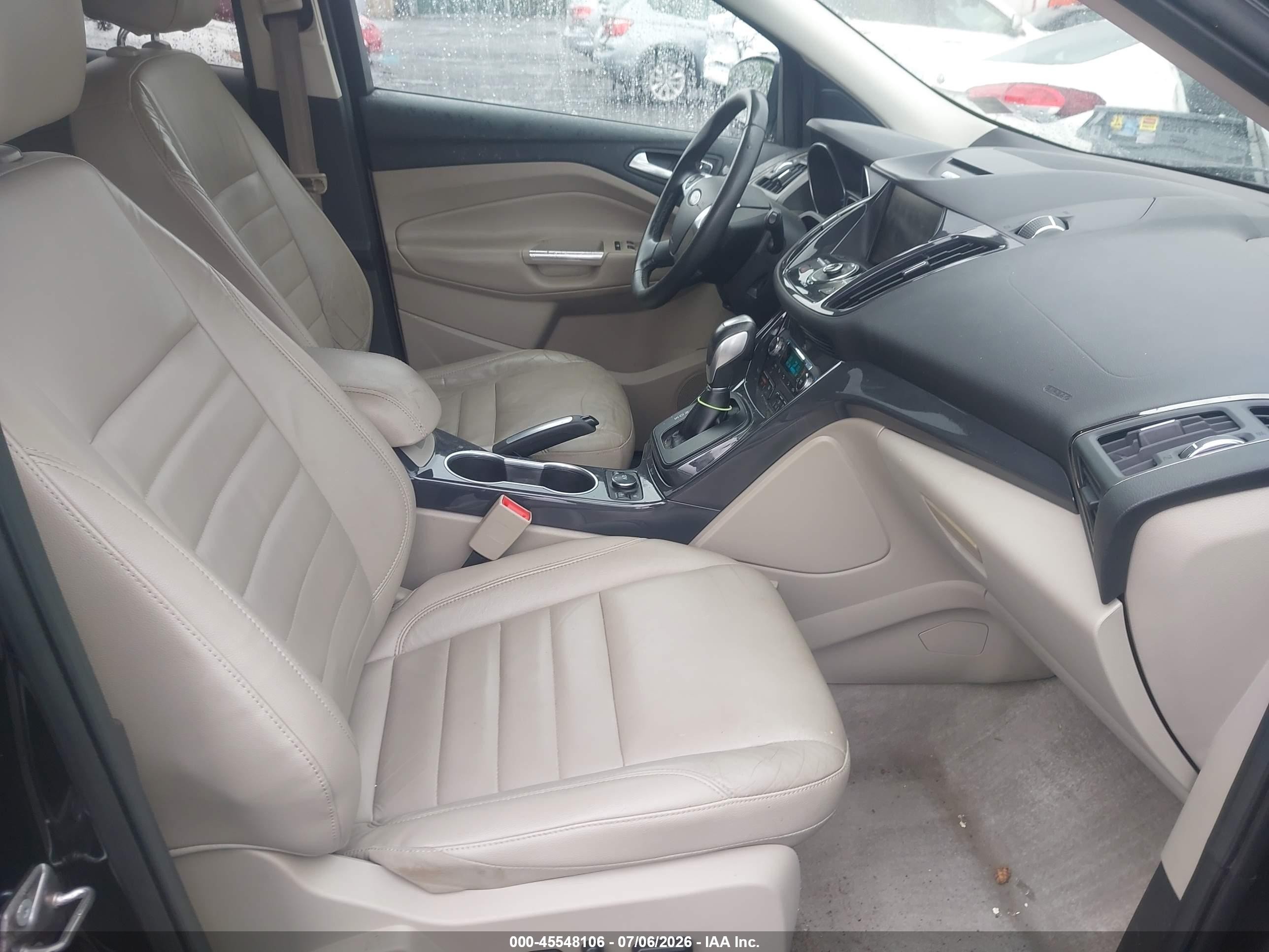 2015 Ford Escape Titanium Black vin: 1FMCU9J93FUB55254