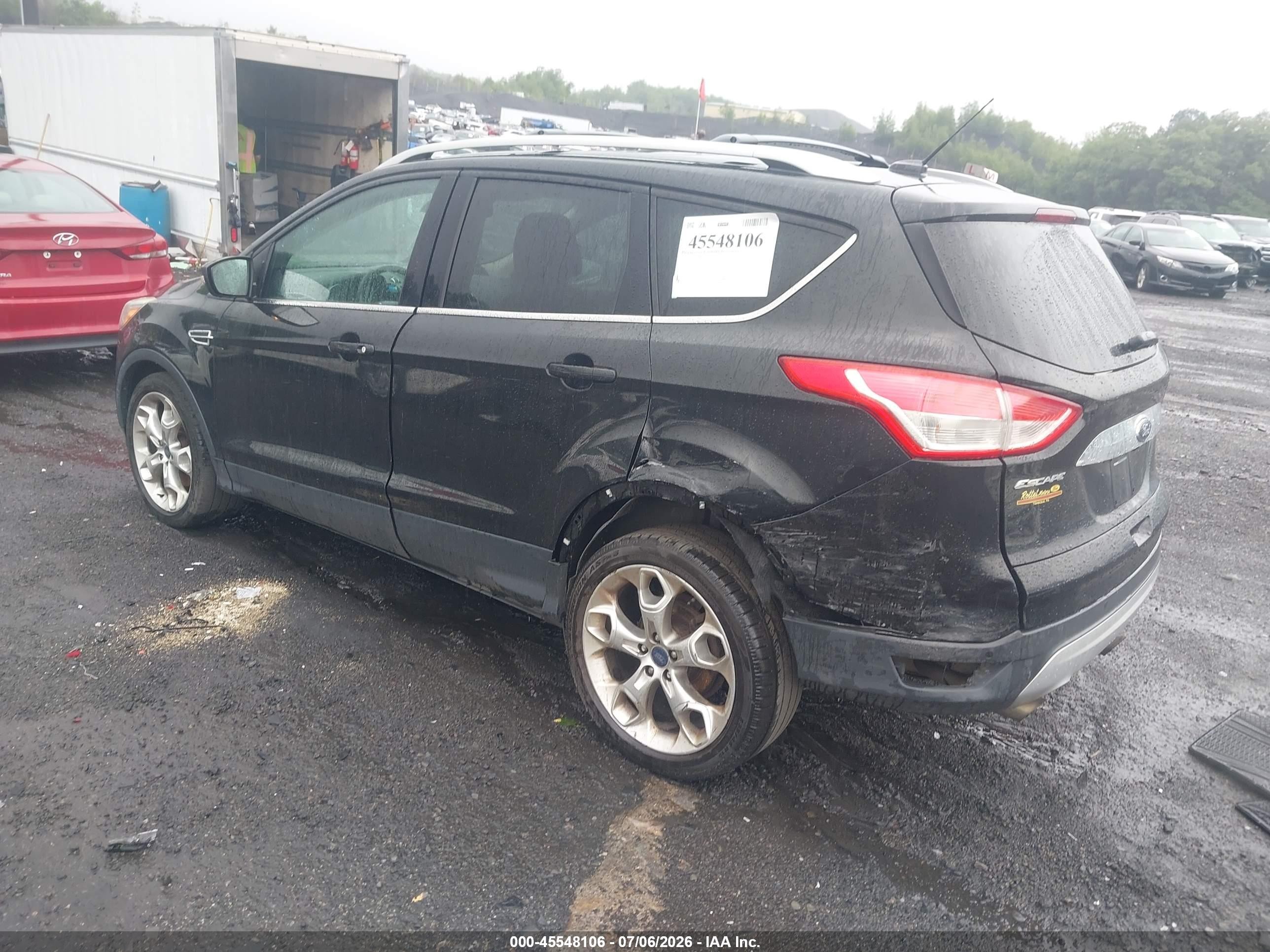 2015 Ford Escape Titanium Black vin: 1FMCU9J93FUB55254