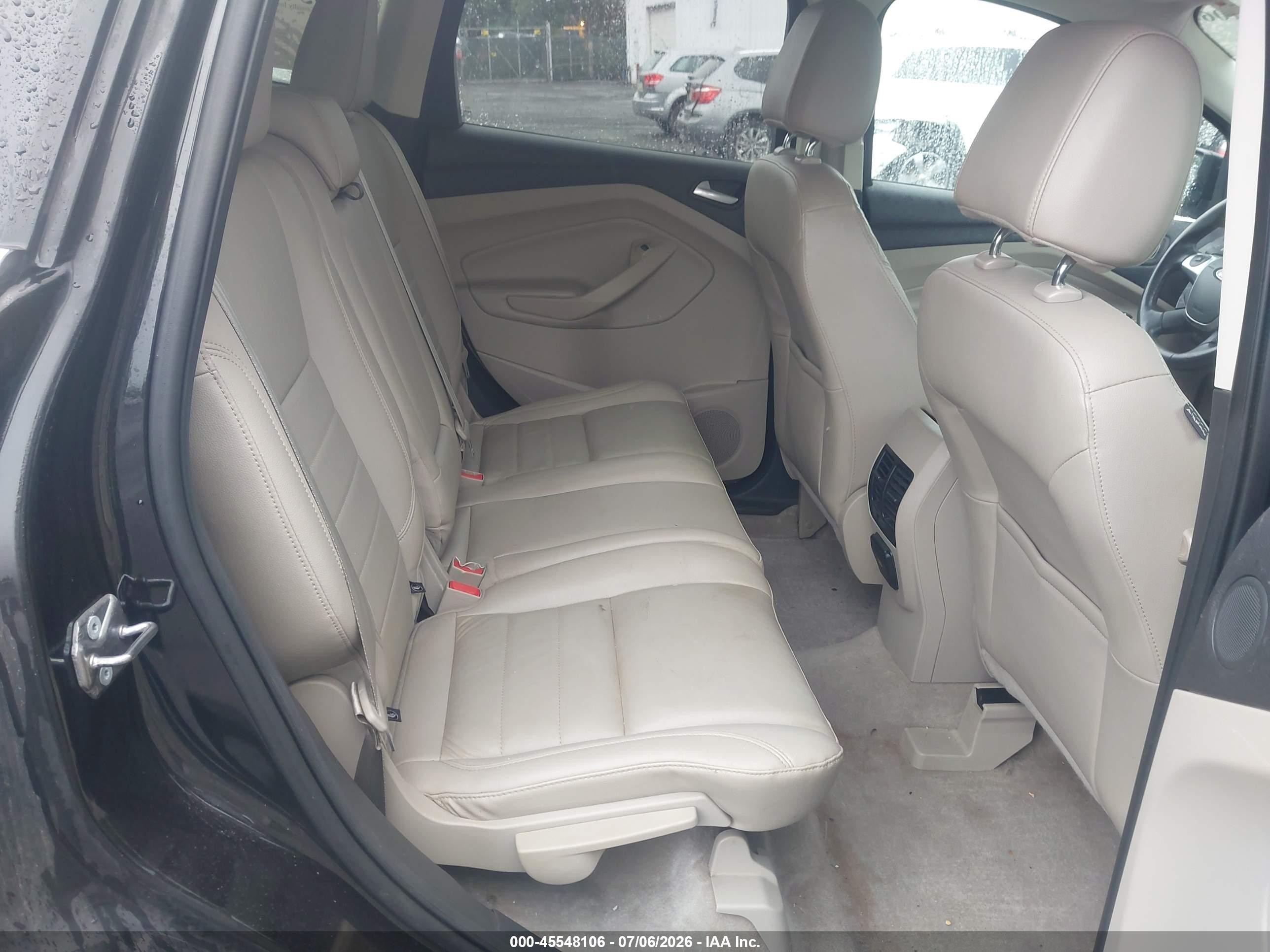 2015 Ford Escape Titanium Black vin: 1FMCU9J93FUB55254