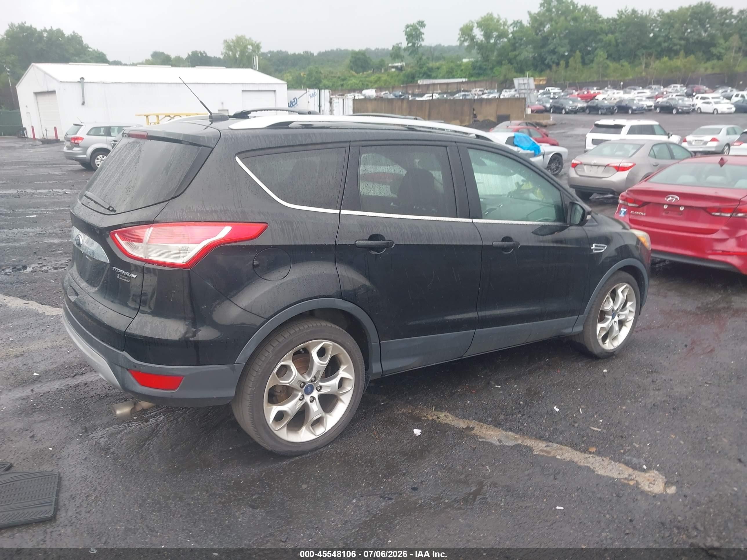 2015 Ford Escape Titanium Black vin: 1FMCU9J93FUB55254