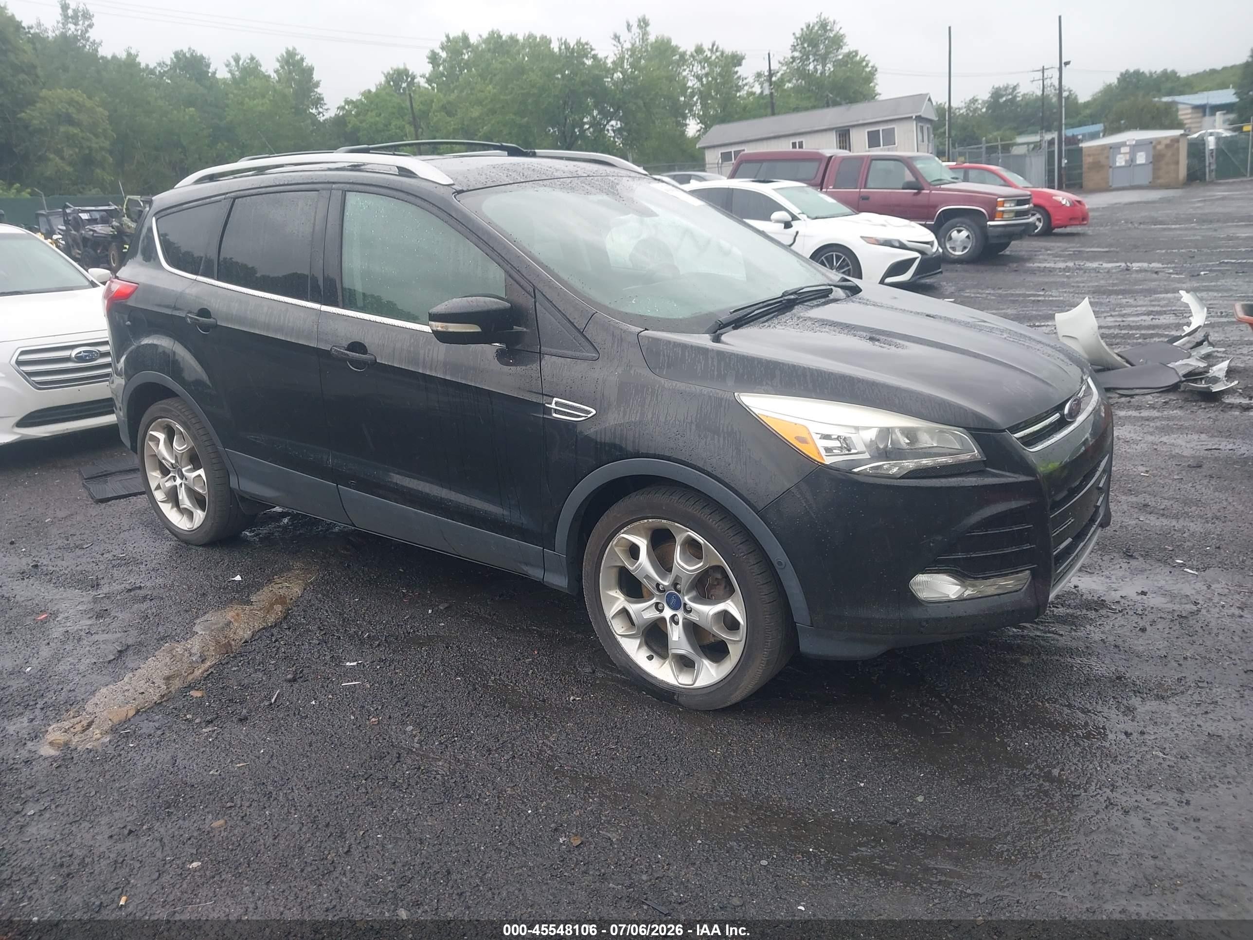 2015 Ford Escape Titanium Black vin: 1FMCU9J93FUB55254