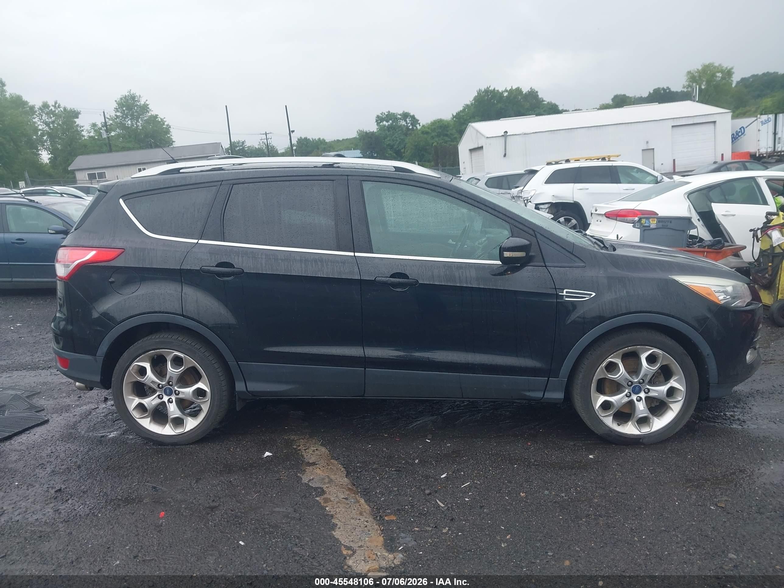 2015 Ford Escape Titanium Black vin: 1FMCU9J93FUB55254