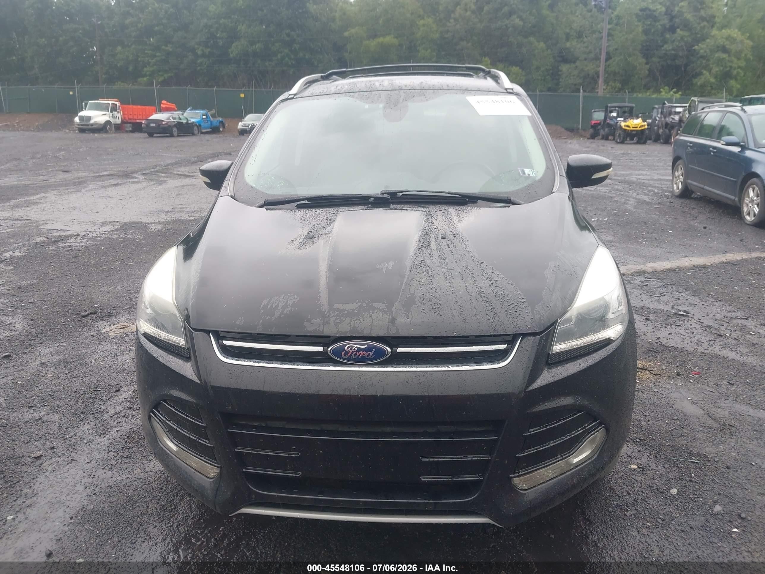 2015 Ford Escape Titanium Black vin: 1FMCU9J93FUB55254