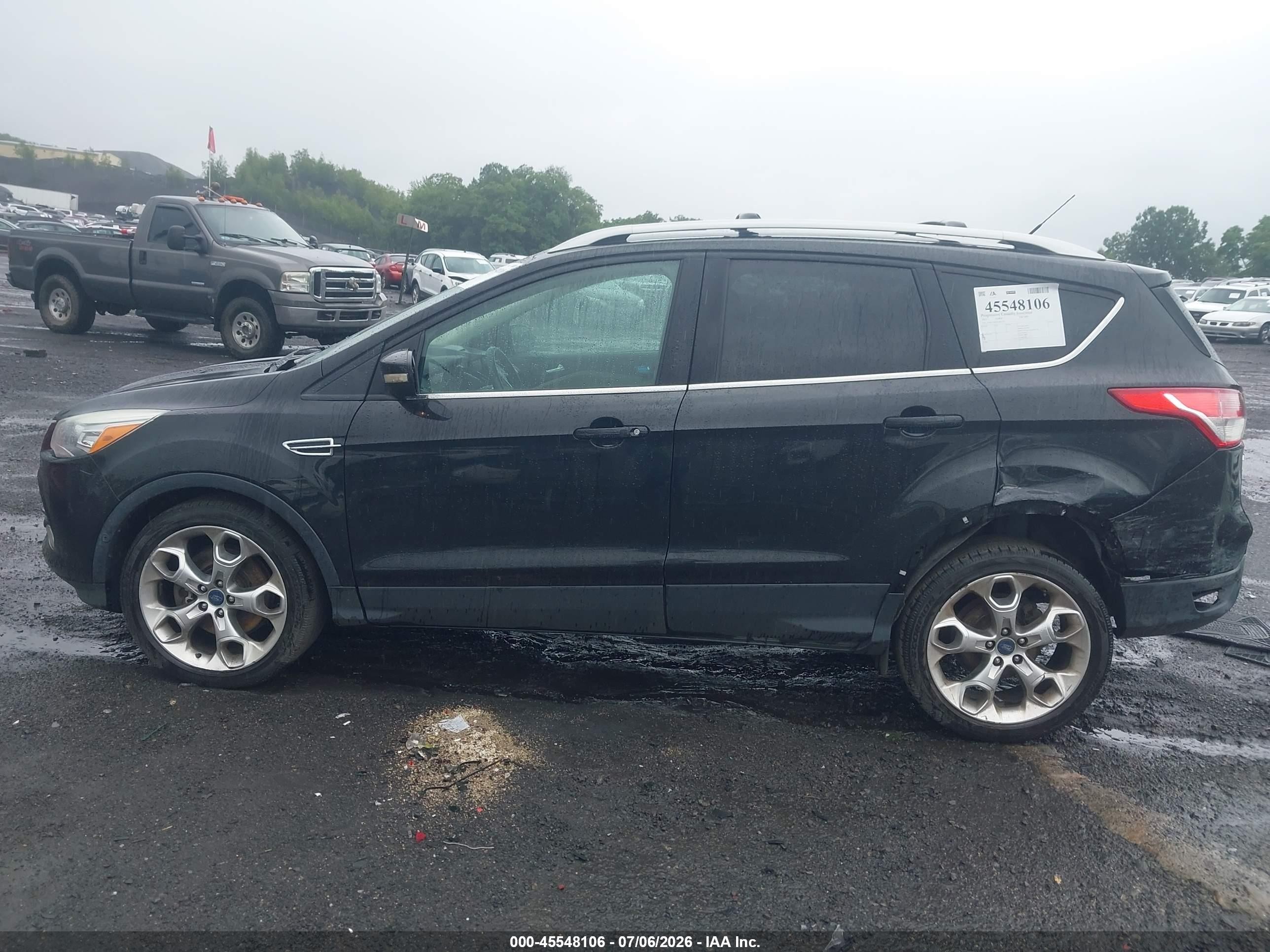 2015 Ford Escape Titanium Black vin: 1FMCU9J93FUB55254