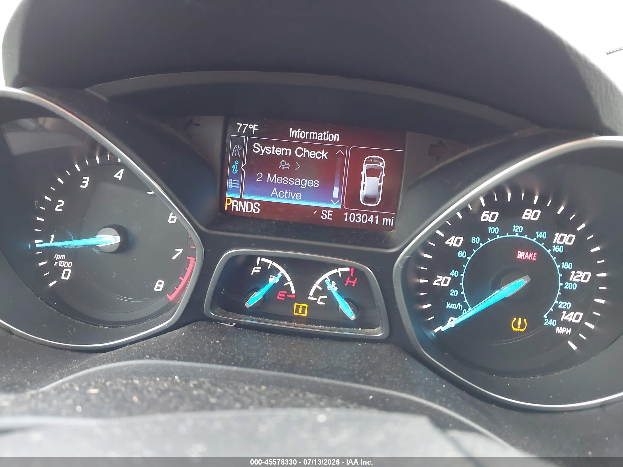 2015 Ford Escape Titanium Red vin: 1FMCU9J93FUB68697