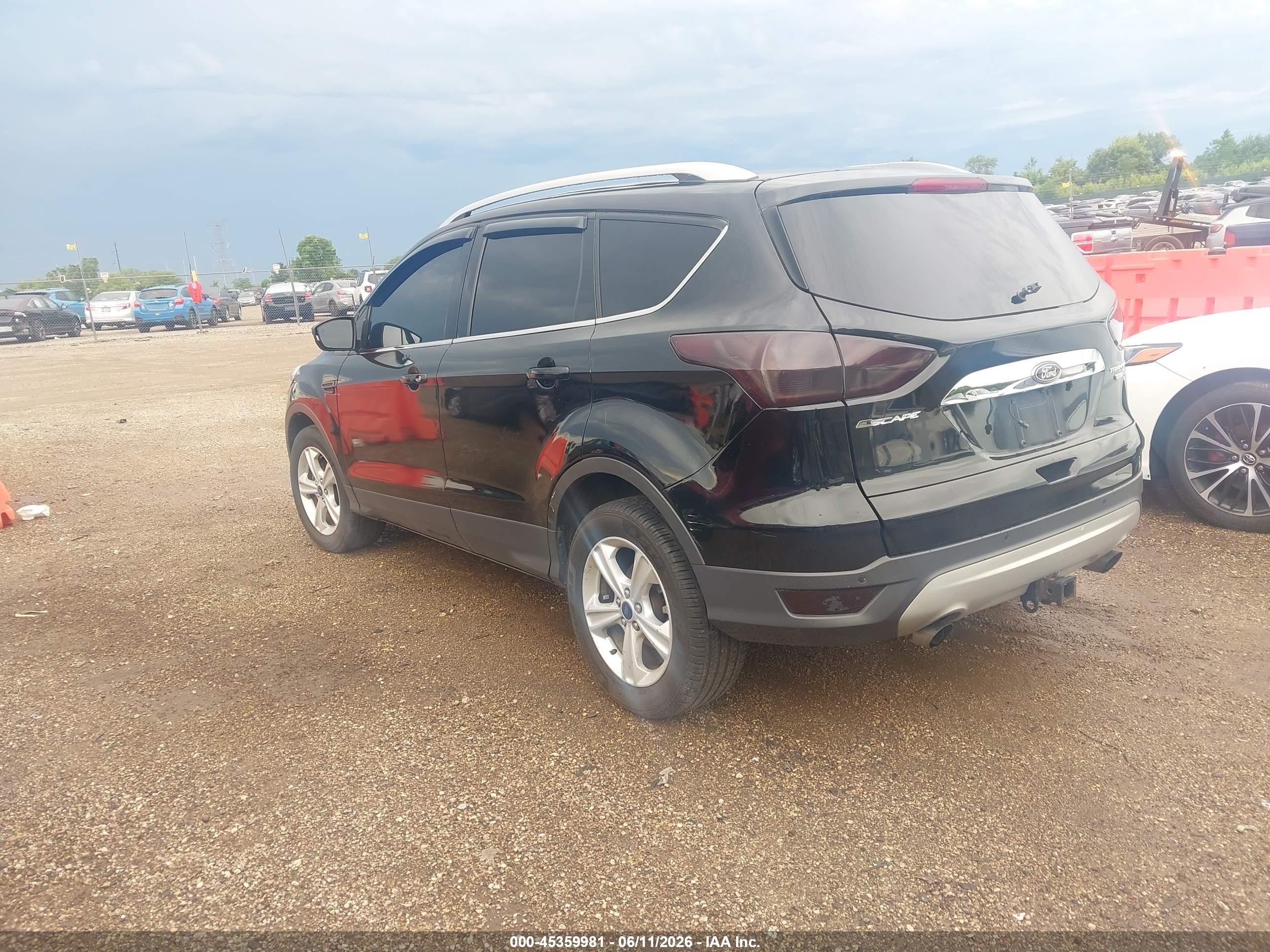 2015 Ford Escape Titanium Black vin: 1FMCU9J93FUB92675