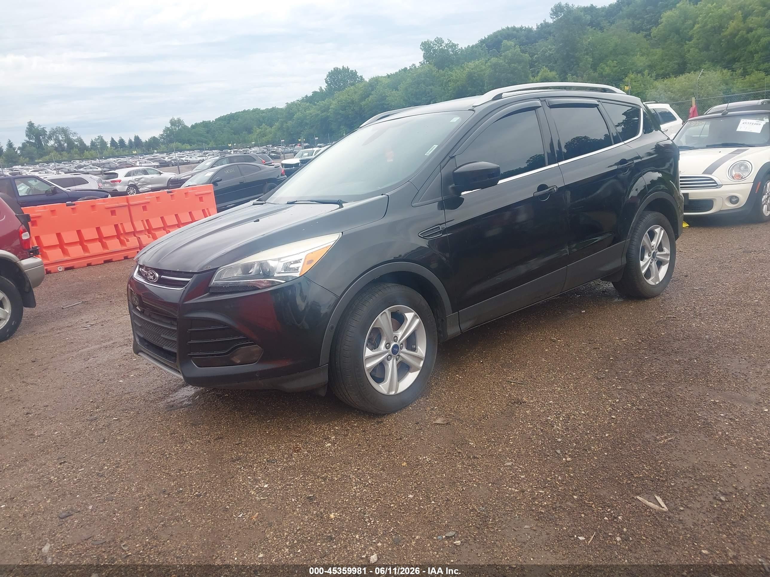 2015 Ford Escape Titanium Black vin: 1FMCU9J93FUB92675